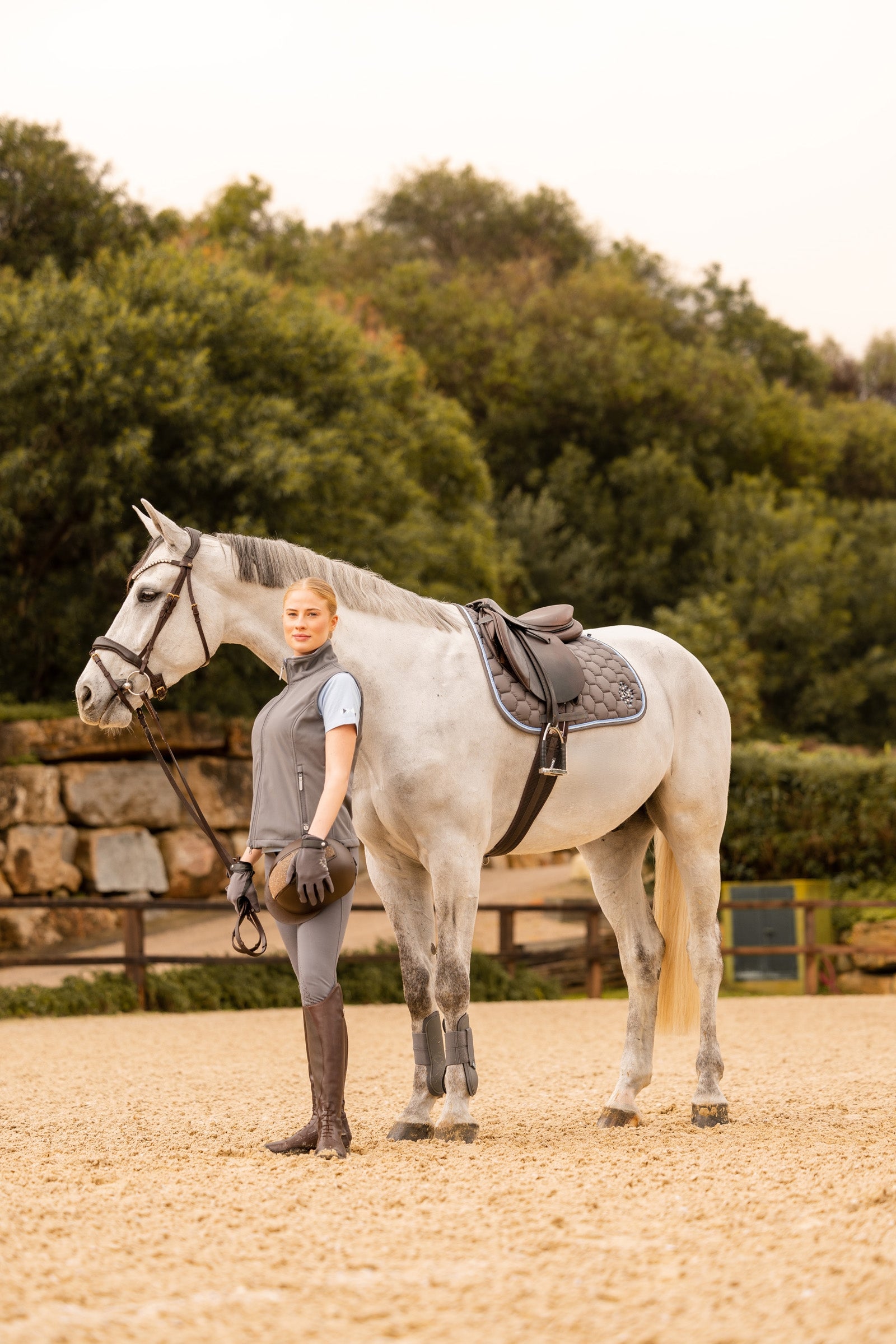 Horze Trisha Women's Softshell Riding Vest Women’s Riding Clothing