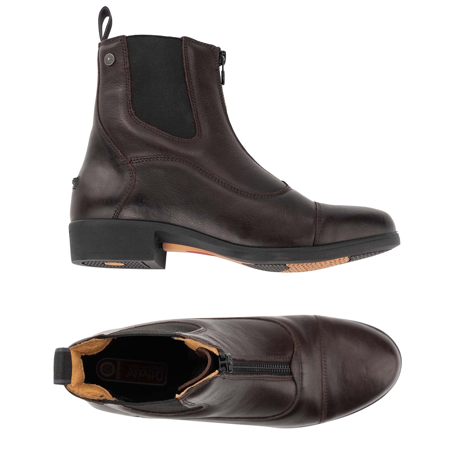 Suedwind Footwear Advanced II FZ Soft Bottes Jodhpur, fermeture éclair frontale Bottes d'équitation & chaps