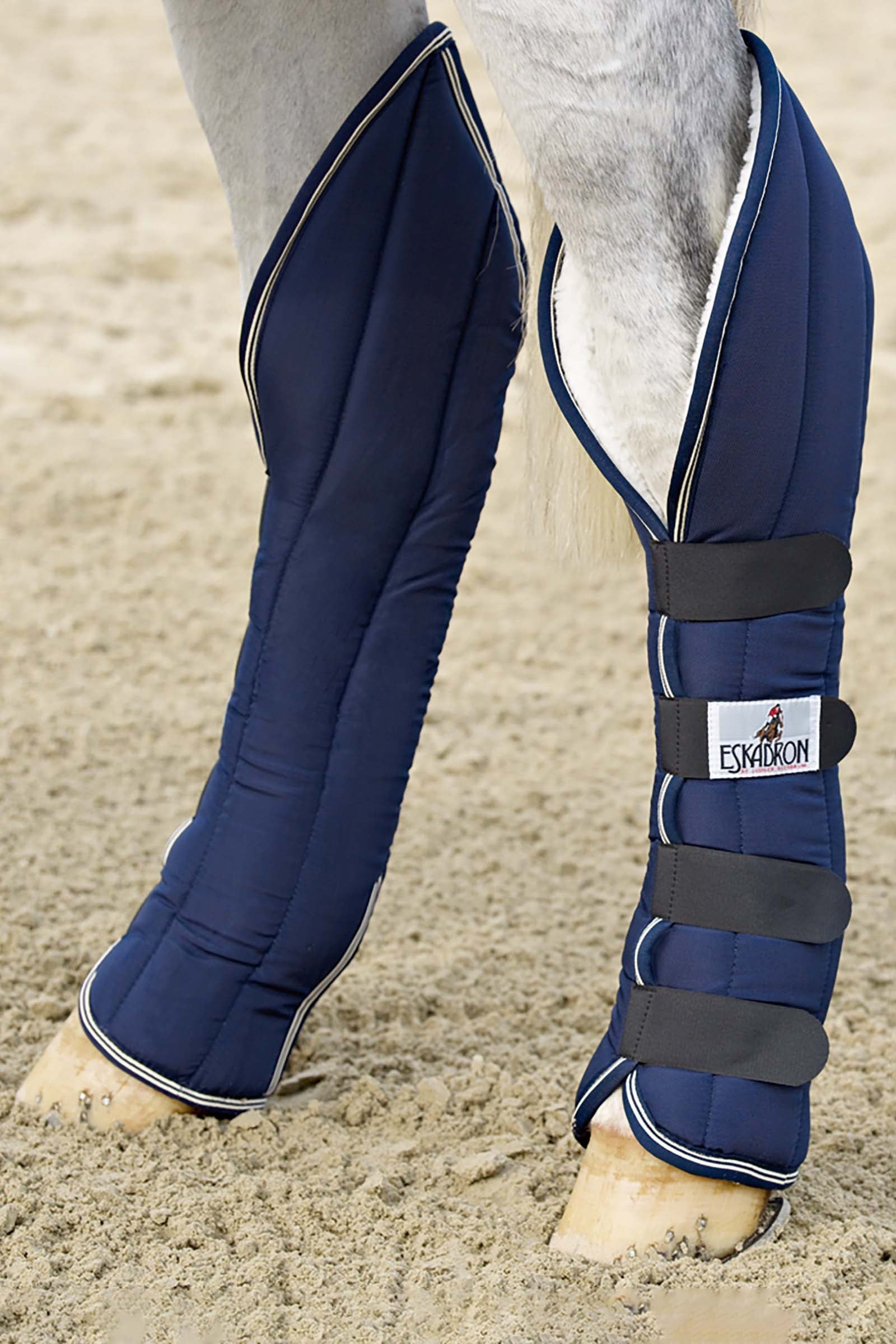 Eskadron Guêtres de transport Pro Traveler Postérieurs Leg Protection & Hoof Protection for Horses