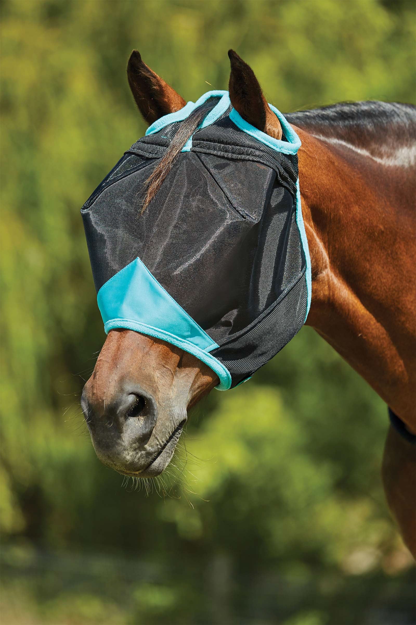 Weatherbeeta Comfitec Deluxe Fine Mesh Mask Anti-mouches cheval