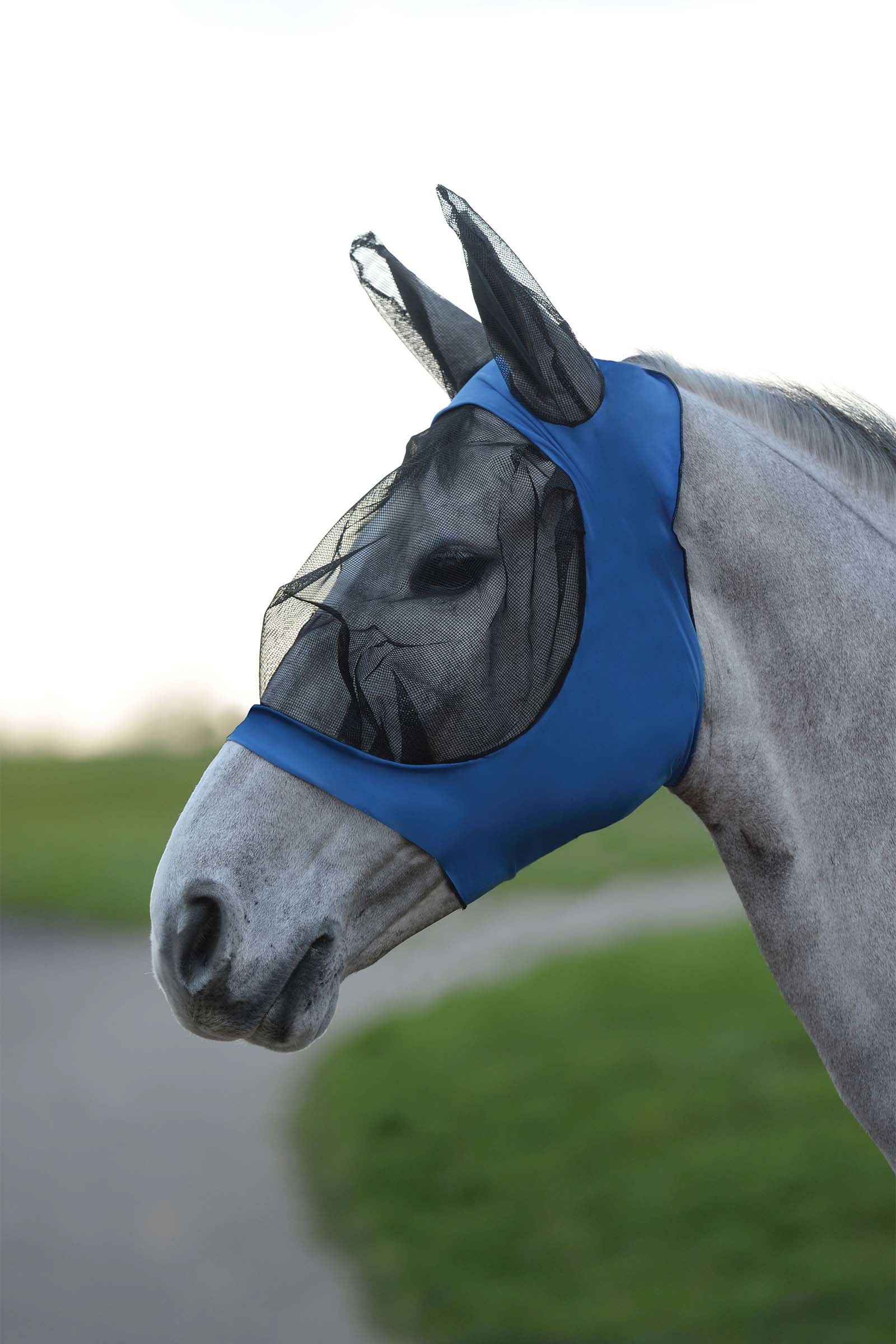 Weatherbeeta Deluxe Stretch Bug Eye Saver with Ears Anti-mouches cheval