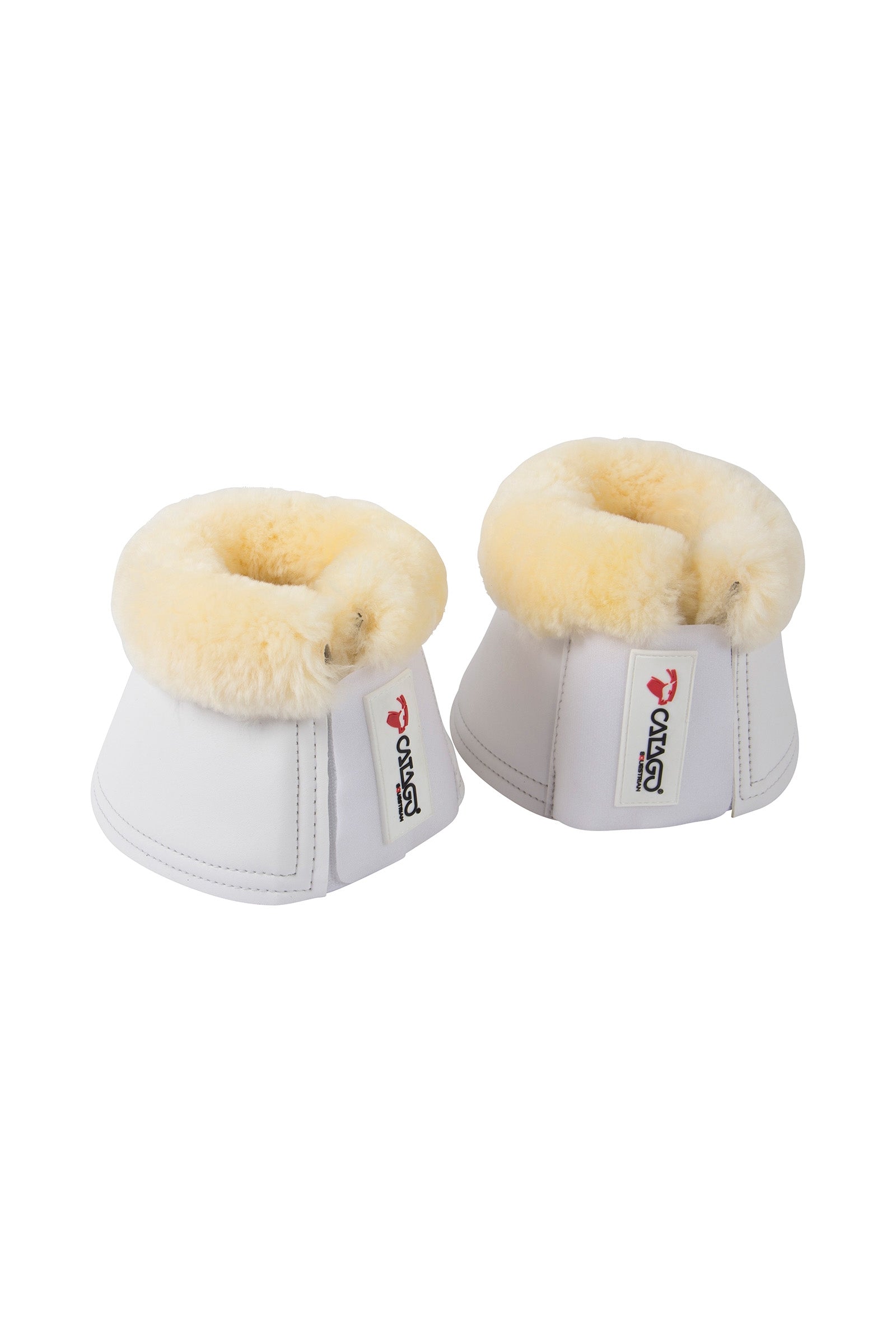 Catago Cloches avec mérinos Leg Protection & Hoof Protection for Horses