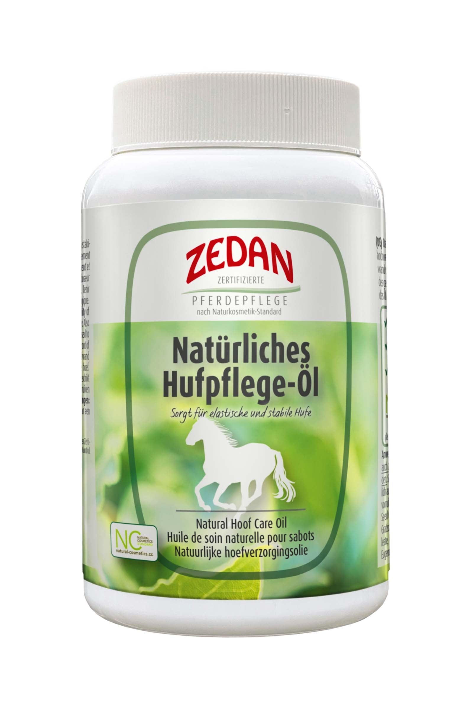 Zedan Huile de soin naturelle pour sabots, 500ml Soins