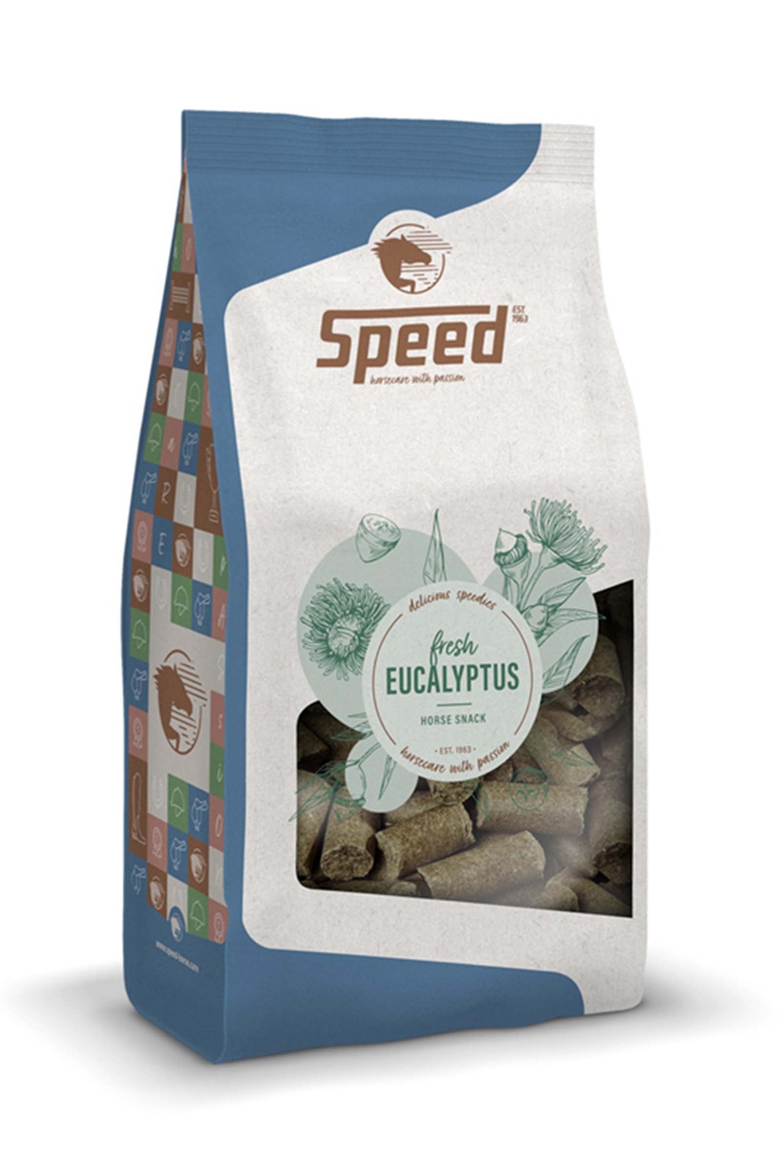 Speed Eucalyptus Delicious Speedies, friandises, 1 kg Horse Feed & Nutrition