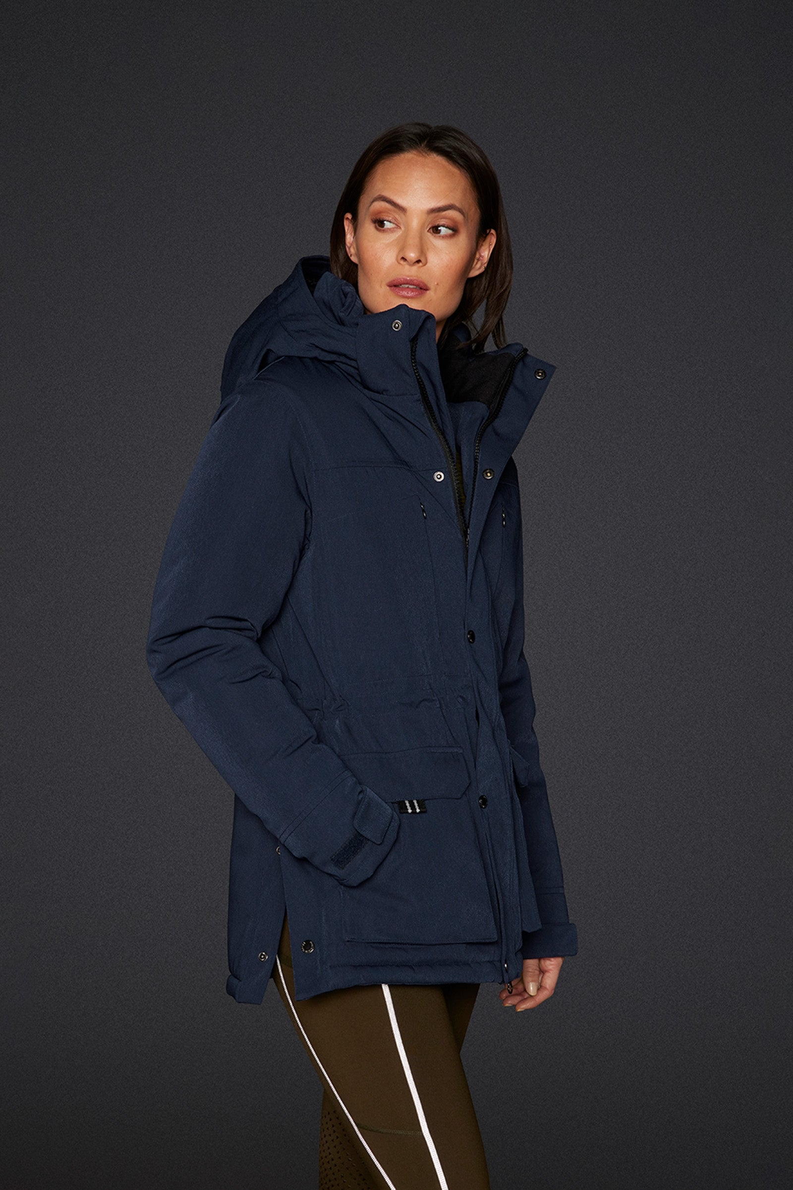 Mountain Horse Doudoune parka d'écurie Eagle pour femme Vêtements d'équitation femme