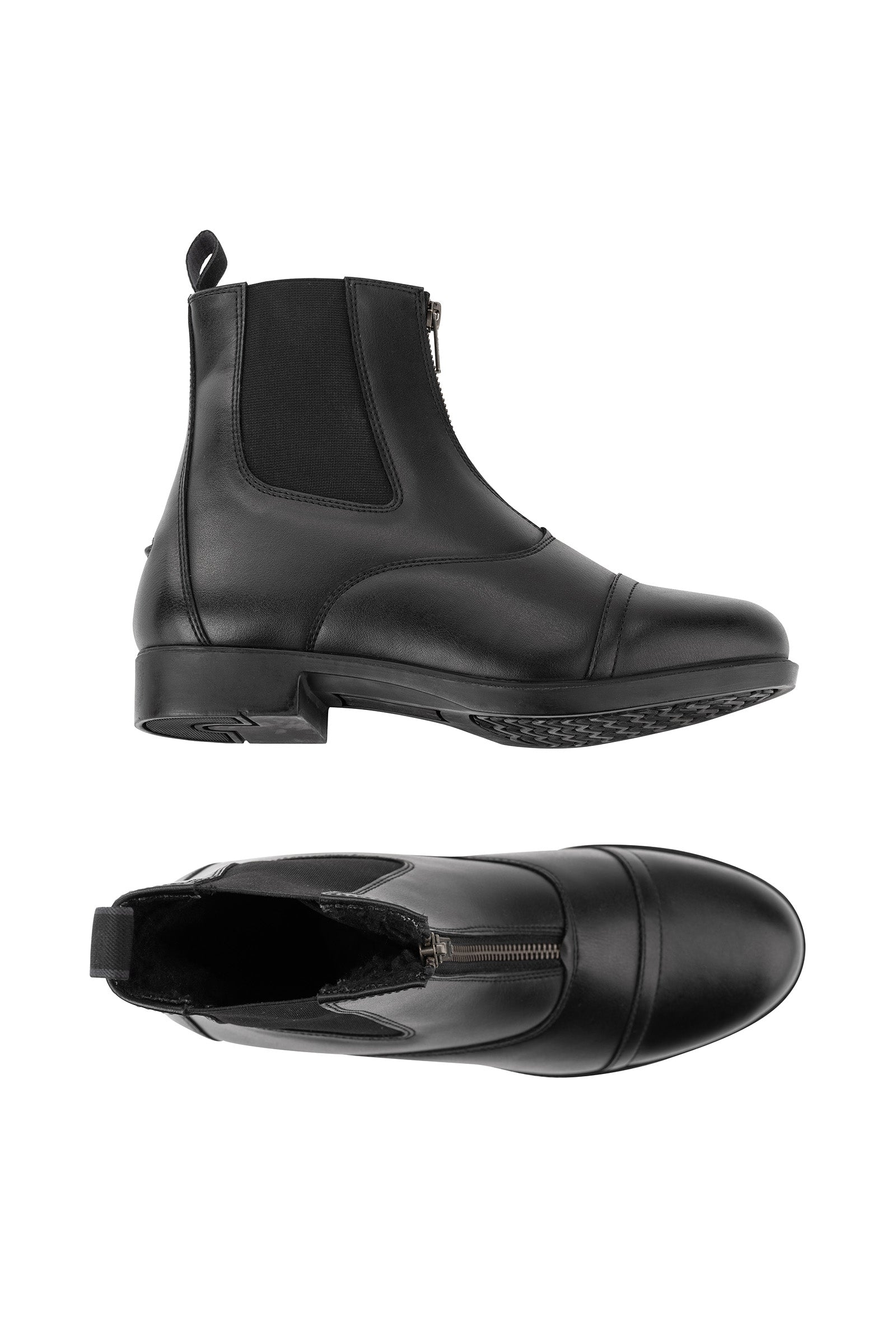 Suedwind Footwear Contrace FZ Hiver Avec Fermeture Éclair Frontale, Enfants Bottes d'équitation & chaps