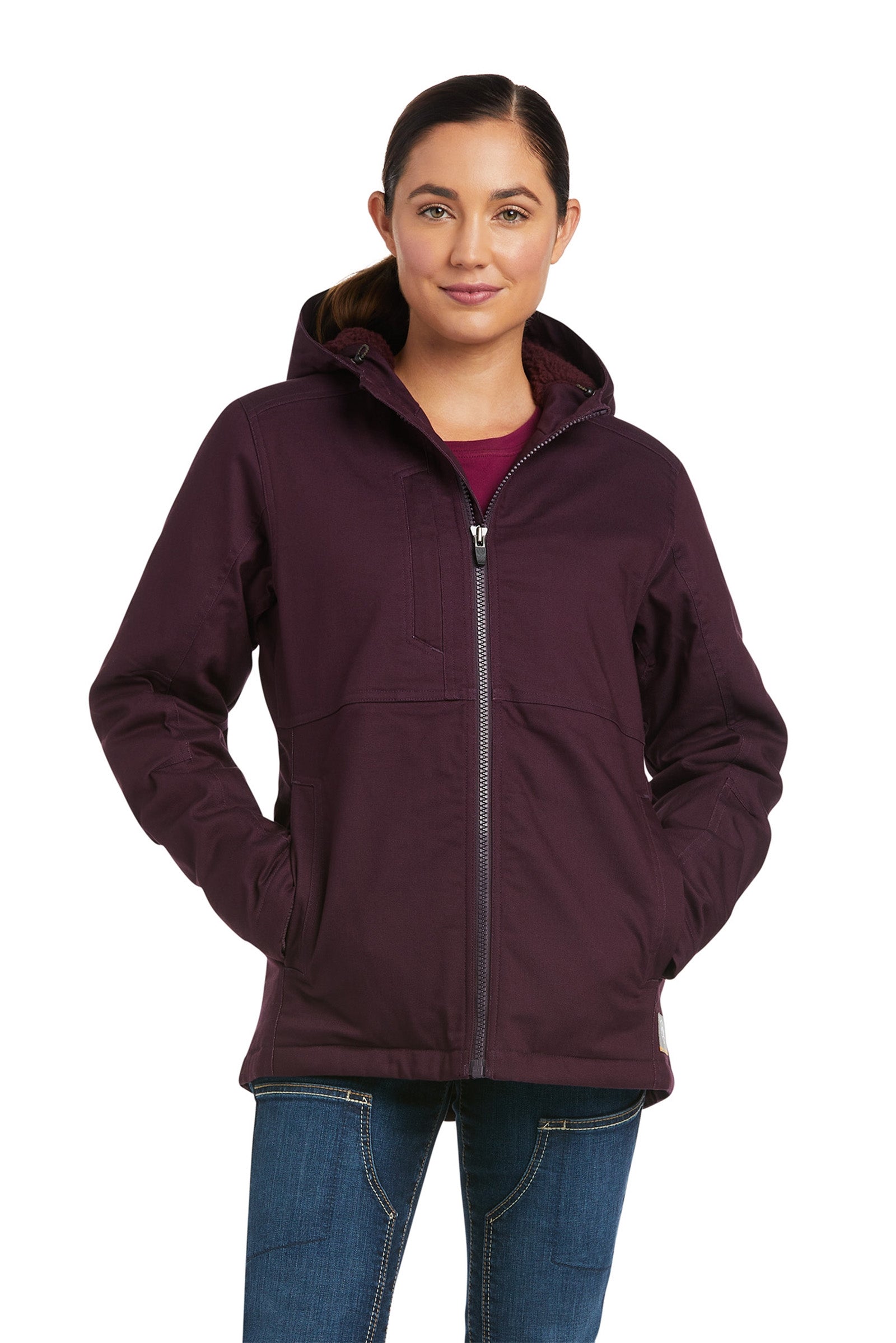 Ariat Veste isolante Rebar DuraCanvas pour femme Vêtements d'équitation femme