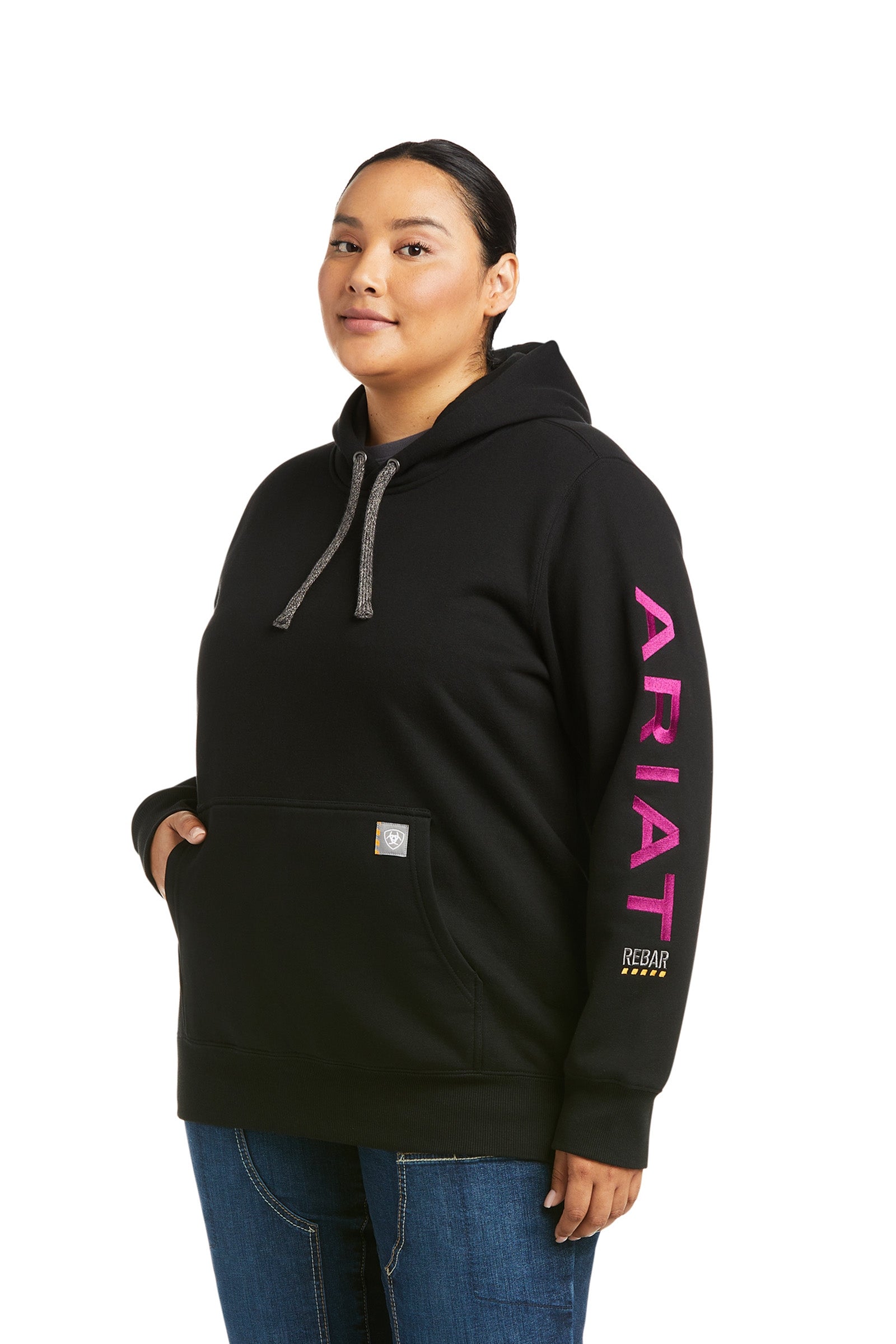 Ariat Sweat à capuche graphique Rebar pour femme Vêtements d'équitation femme