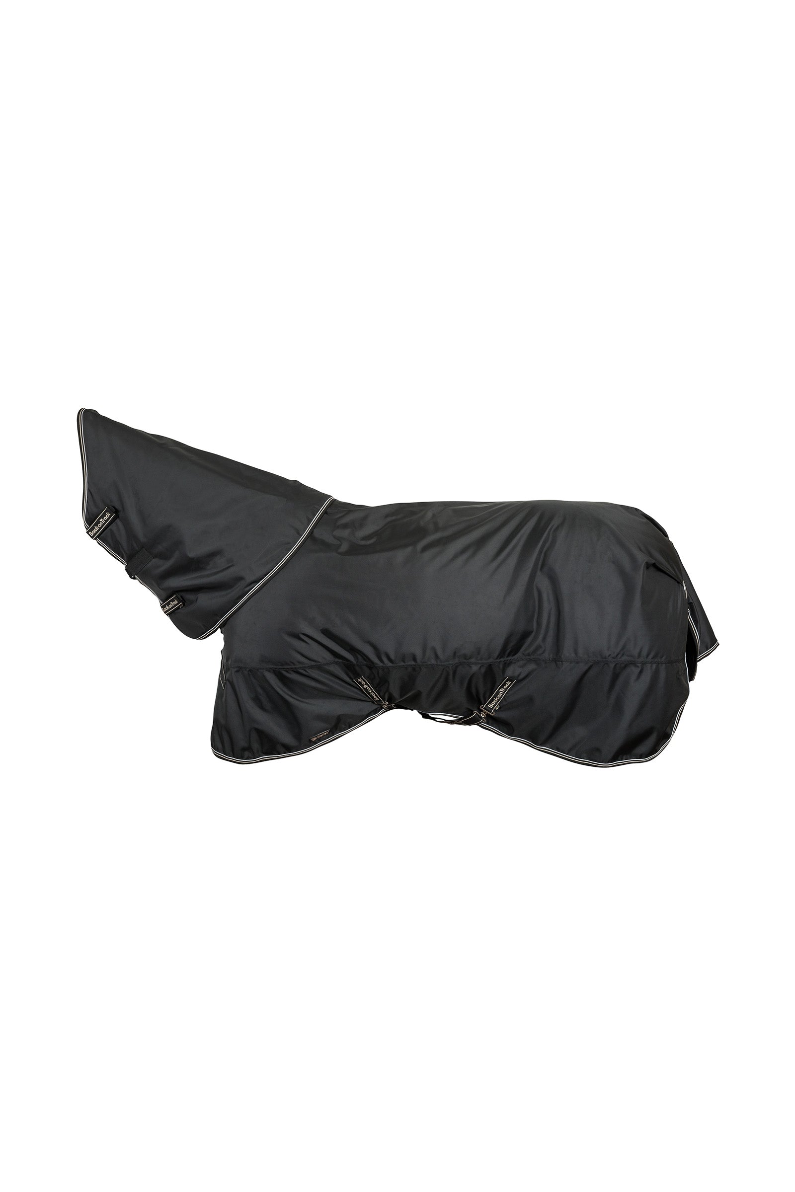Back on Track Obsidian Couverture d'extérieur avec col amovible, 300g Couvertures cheval