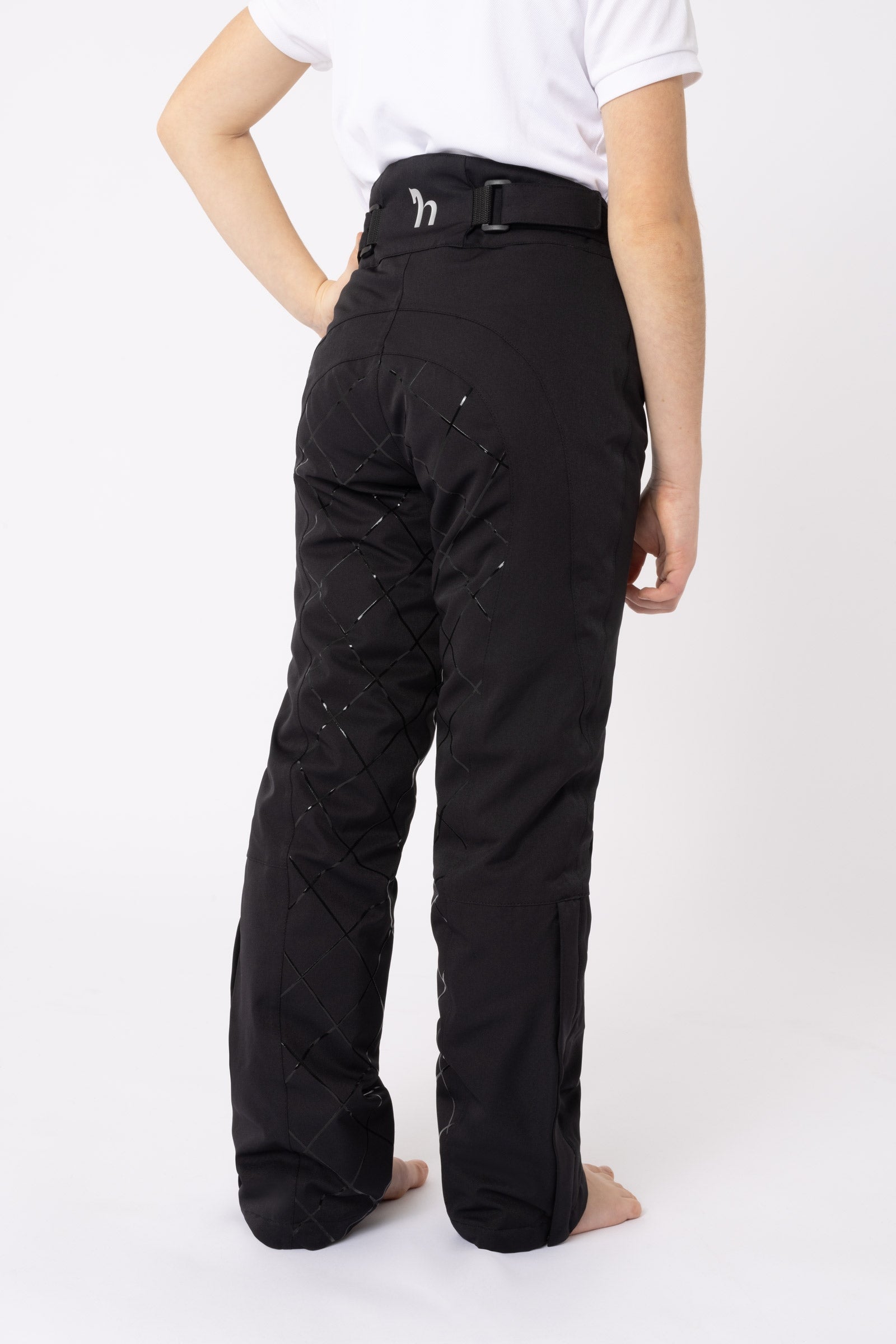 Horze Pantalon d'équitation matelassée silicone Adeline, enfants Vêtements d'équitation enfant