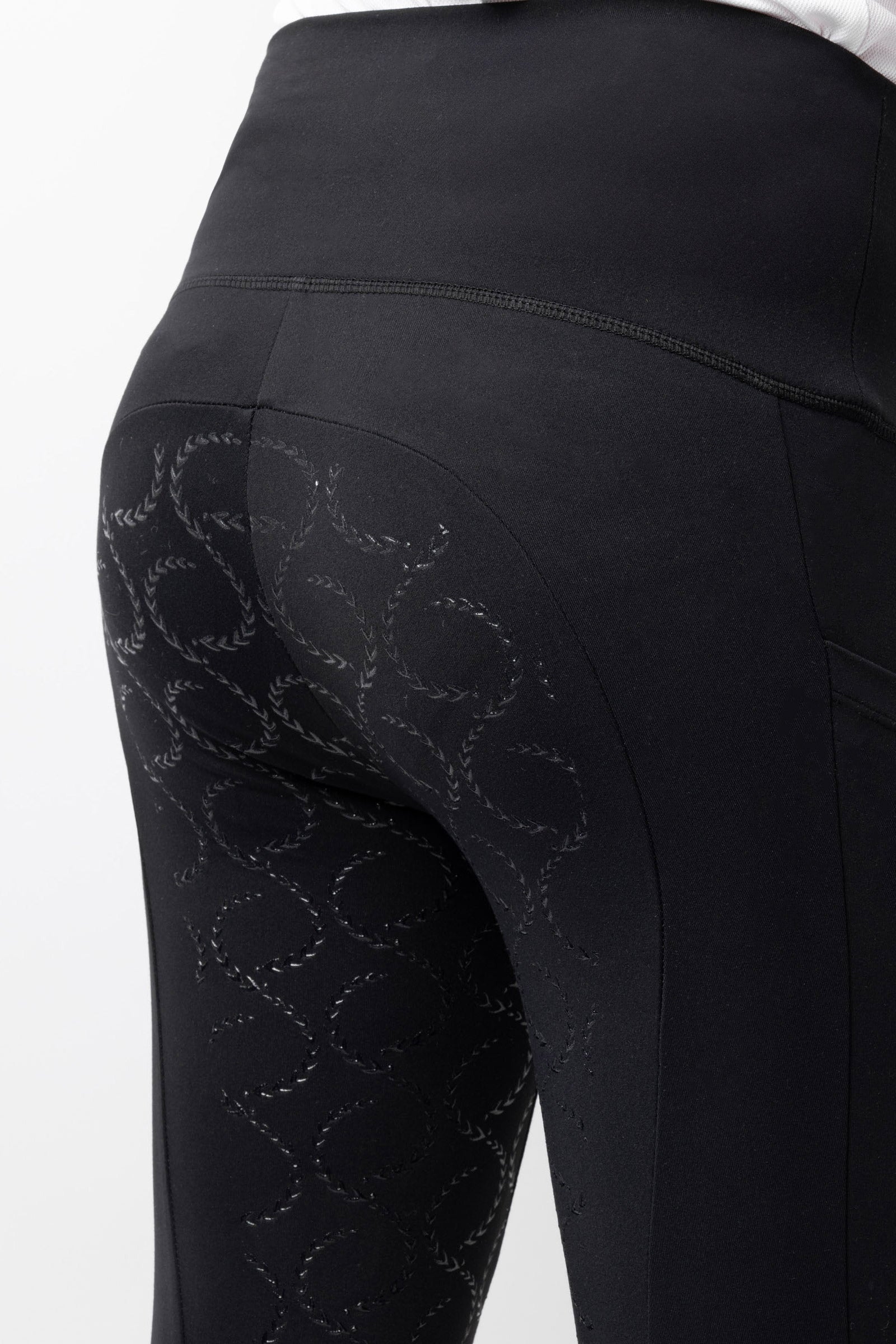 Horze Gillian Kids´ Full Seat Compression Tights Kids Apparel