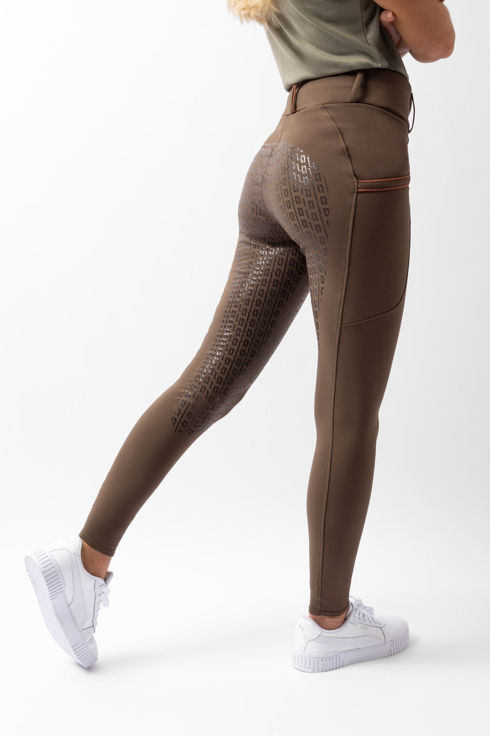 Horze Pantalon d'équitation fond intégral grip Noelle, femme Womens Breeches