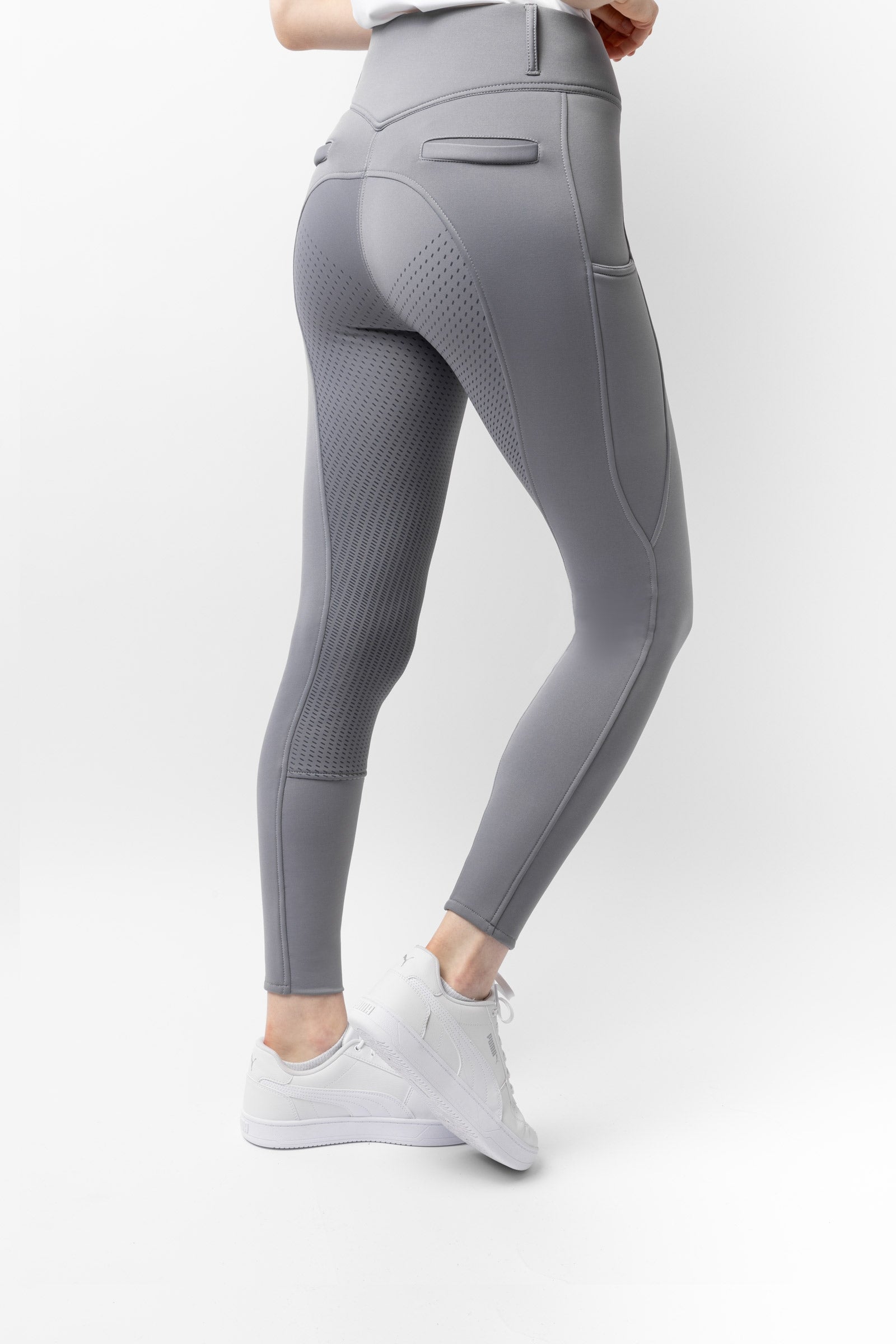Horze Pantalon d'équitation Thermique Fond intégral Mira, femme Vêtements d'équitation femme