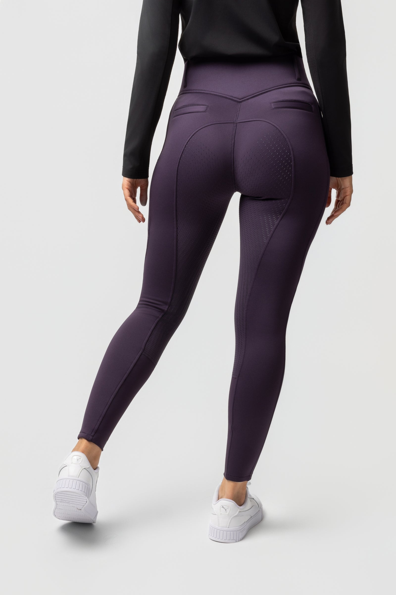 Horze Pantalon d'équitation Thermique Fond intégral Mira, femme Vêtements d'équitation femme