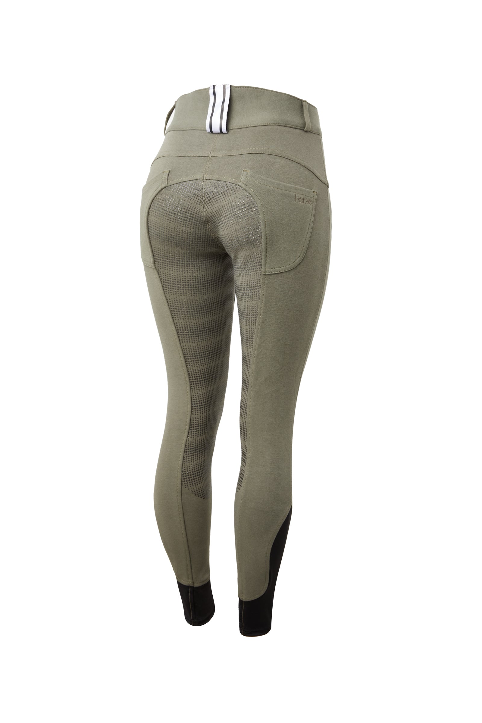 Horze Women's Full Seat Breeches with Belt Loop Detail Womens Breeches