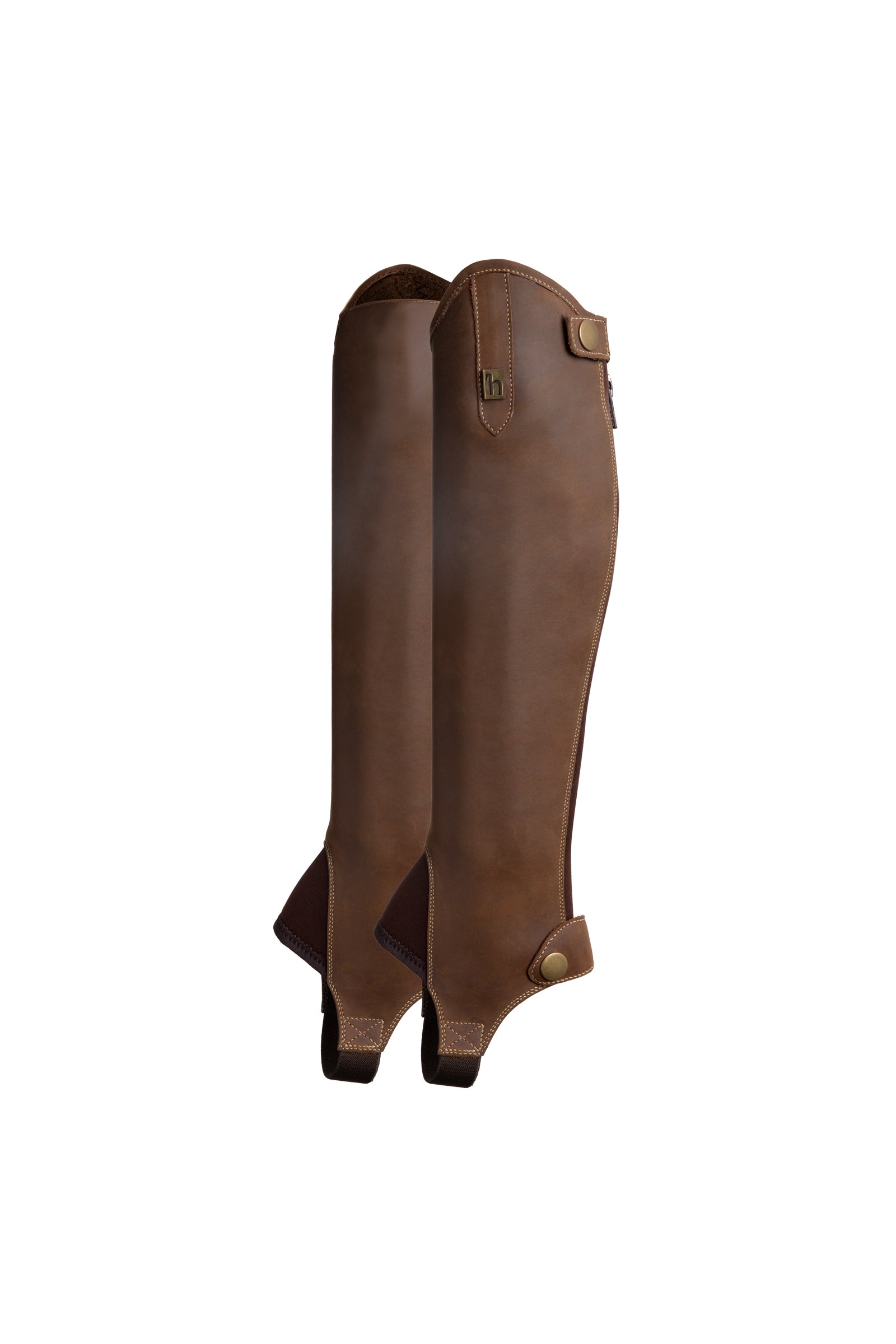 Horze Mini-chaps cuir pour adolescents Ronda Bottes d'équitation & chaps