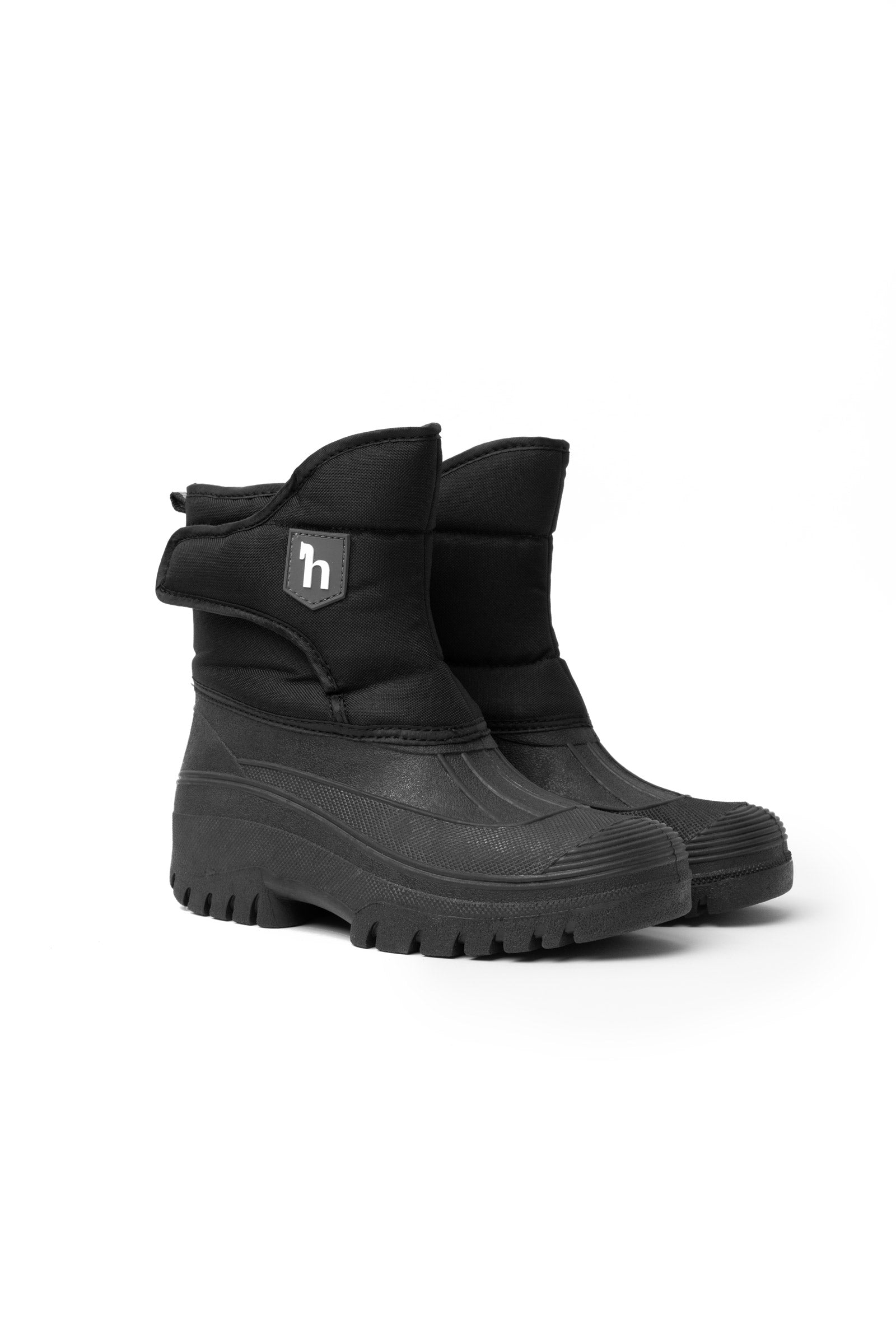 Mi-bottes d'écurie Horze Spirit – Noir