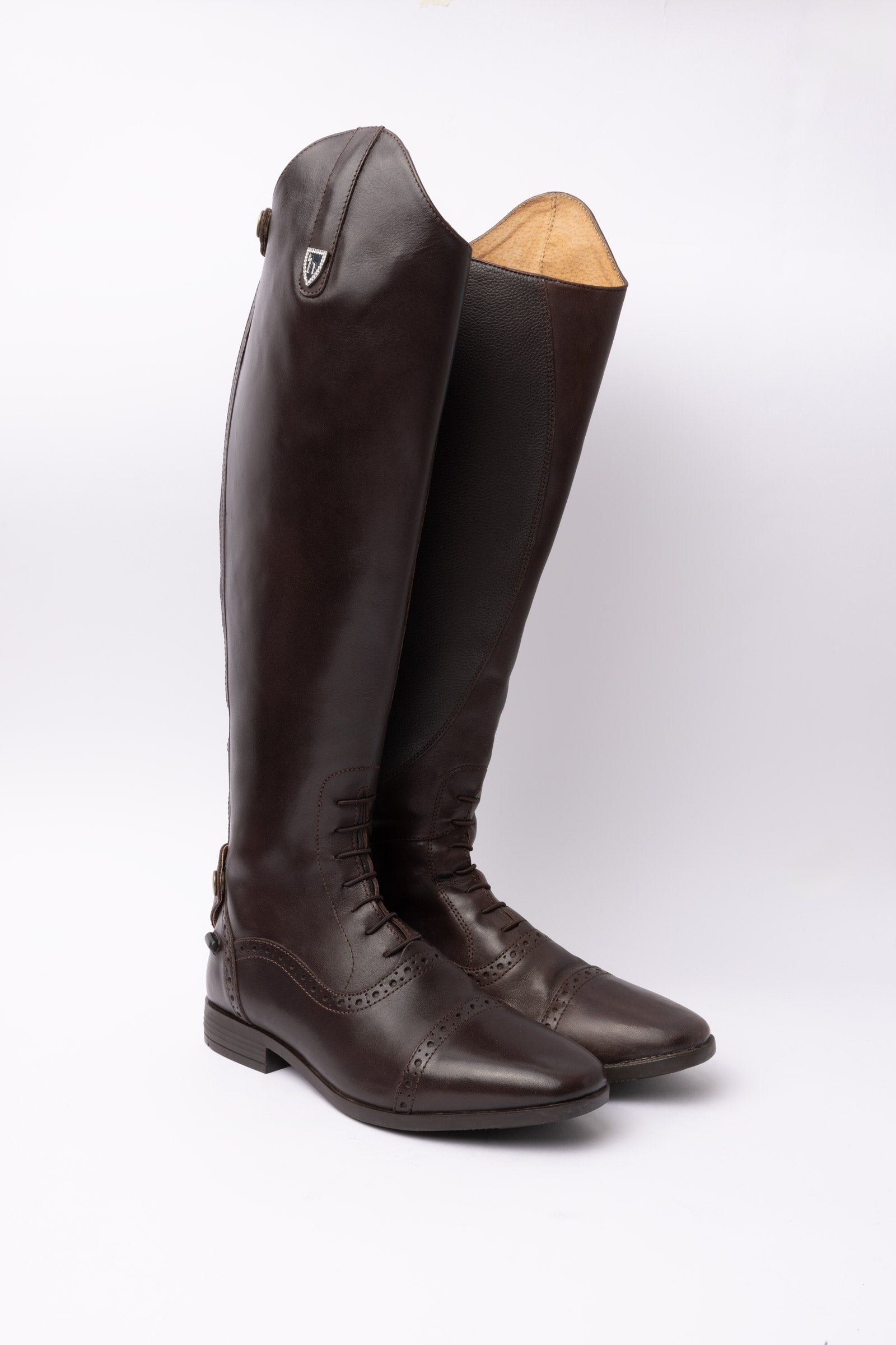 Horze Bottes Winslow, en cuir véritable Bottes d'équitation & chaps