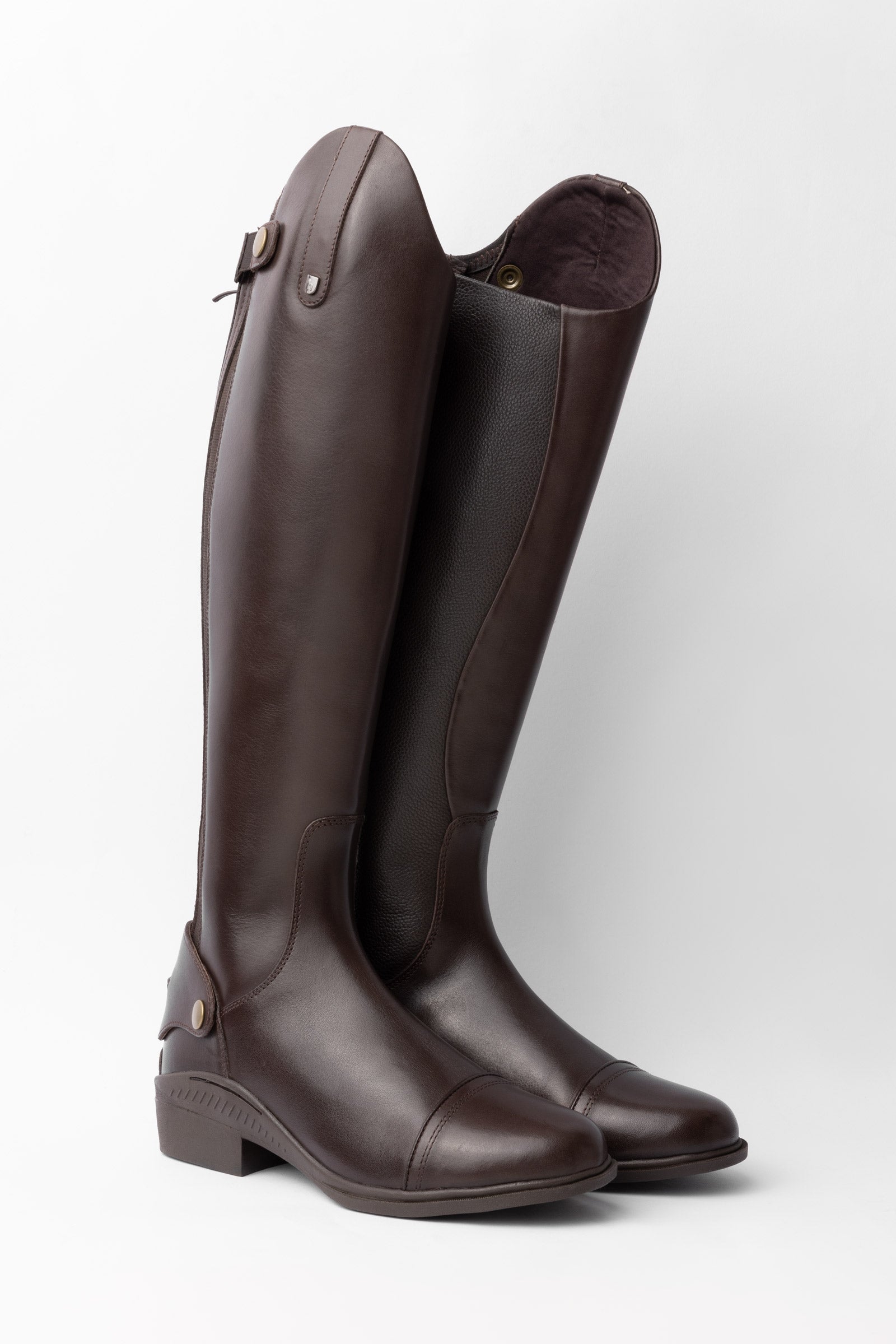 Bottes D'Équitation Cole Haan En Cuir Marron Taille 10 B - Imperméables