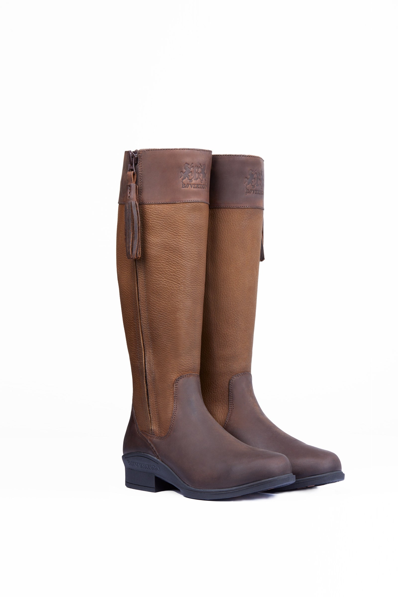 B Vertigo Bottes imperméables pour femme Amelia Bottes d'équitation & chaps