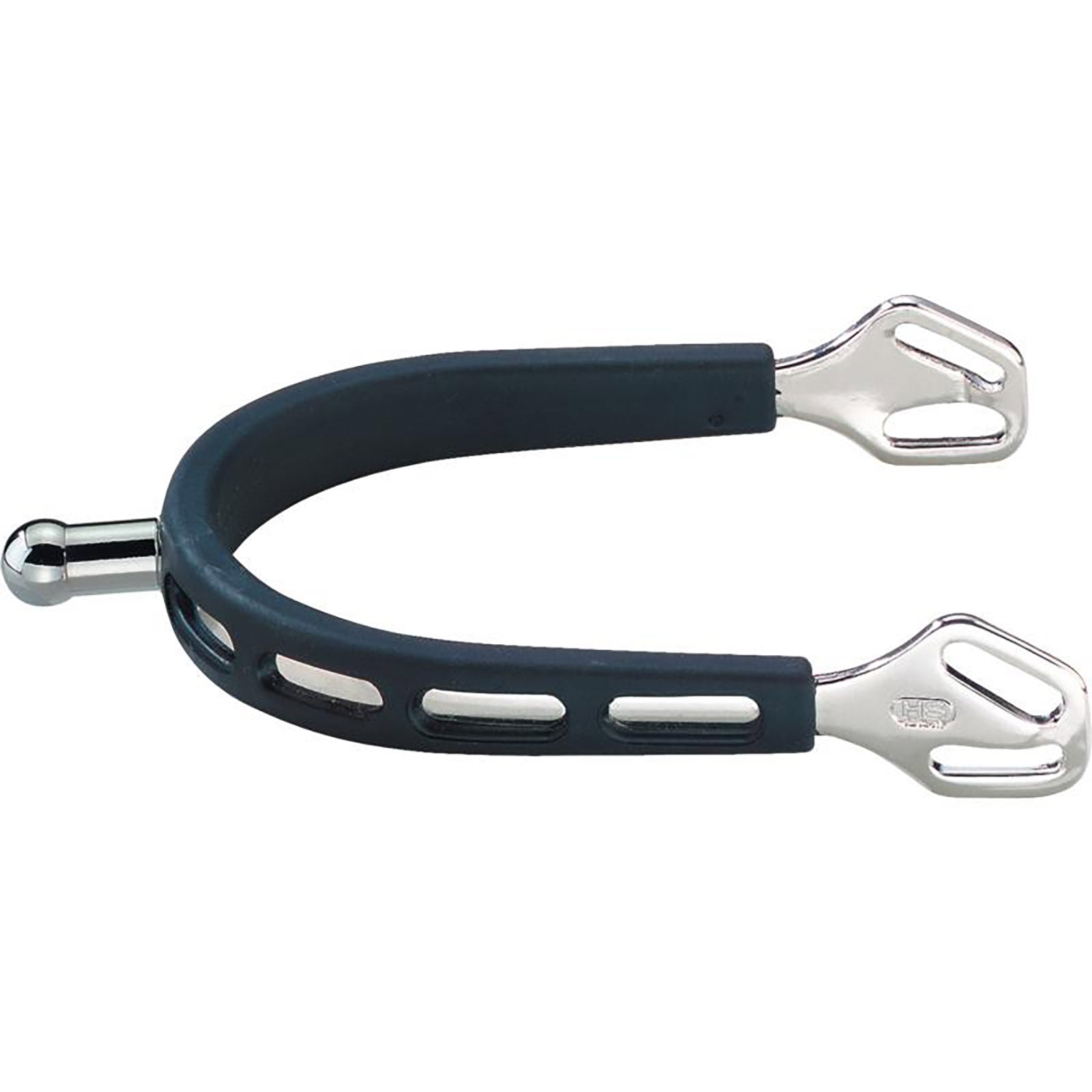 Sprenger Spurs ultra fit extra grip, avec embouts arrondis Cravaches d'équitation