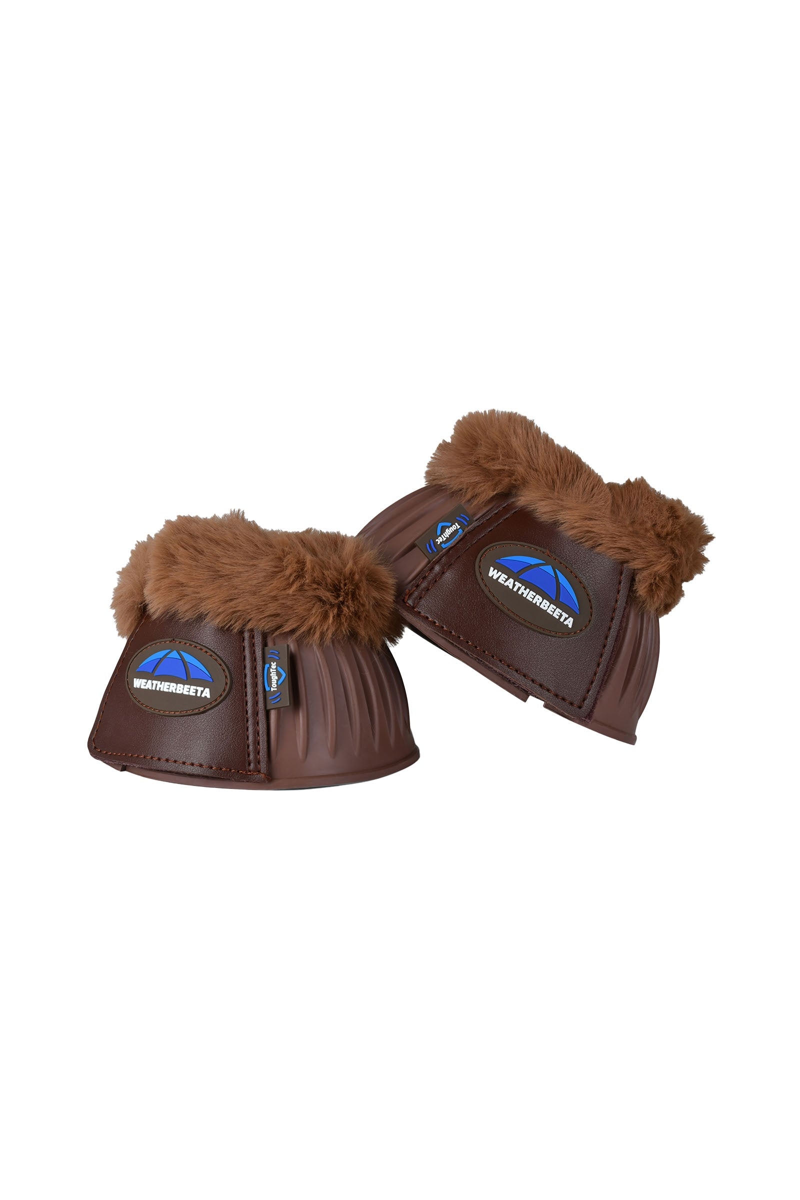 Weatherbeeta Tough-Tec Prime Boots à cloches en caoutchouc avec bord en polaire Leg Protection & Hoof Protection for Horses