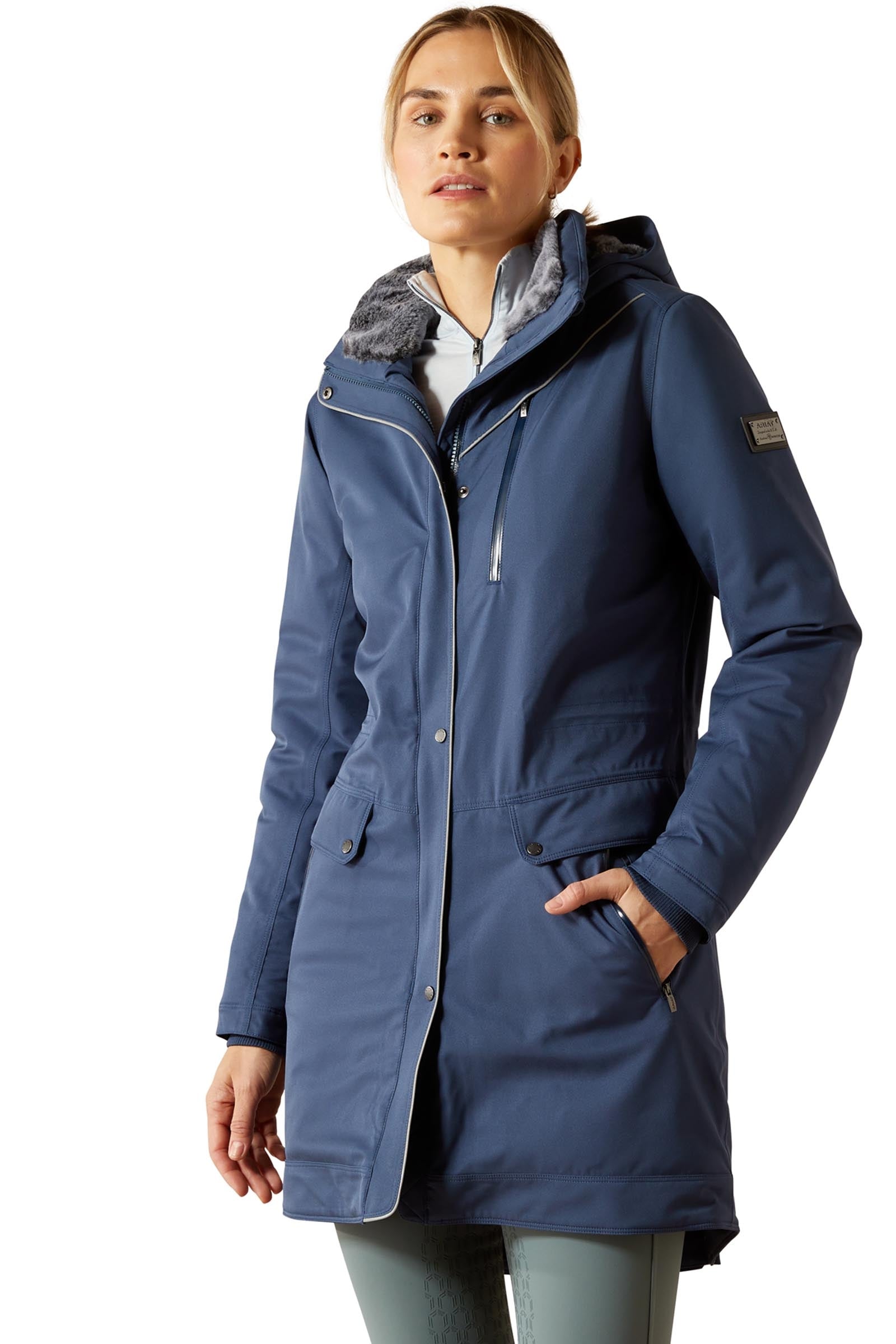 Ariat Tempest Parka Imperméable et Isolé pour Femme Vêtements d'équitation femme