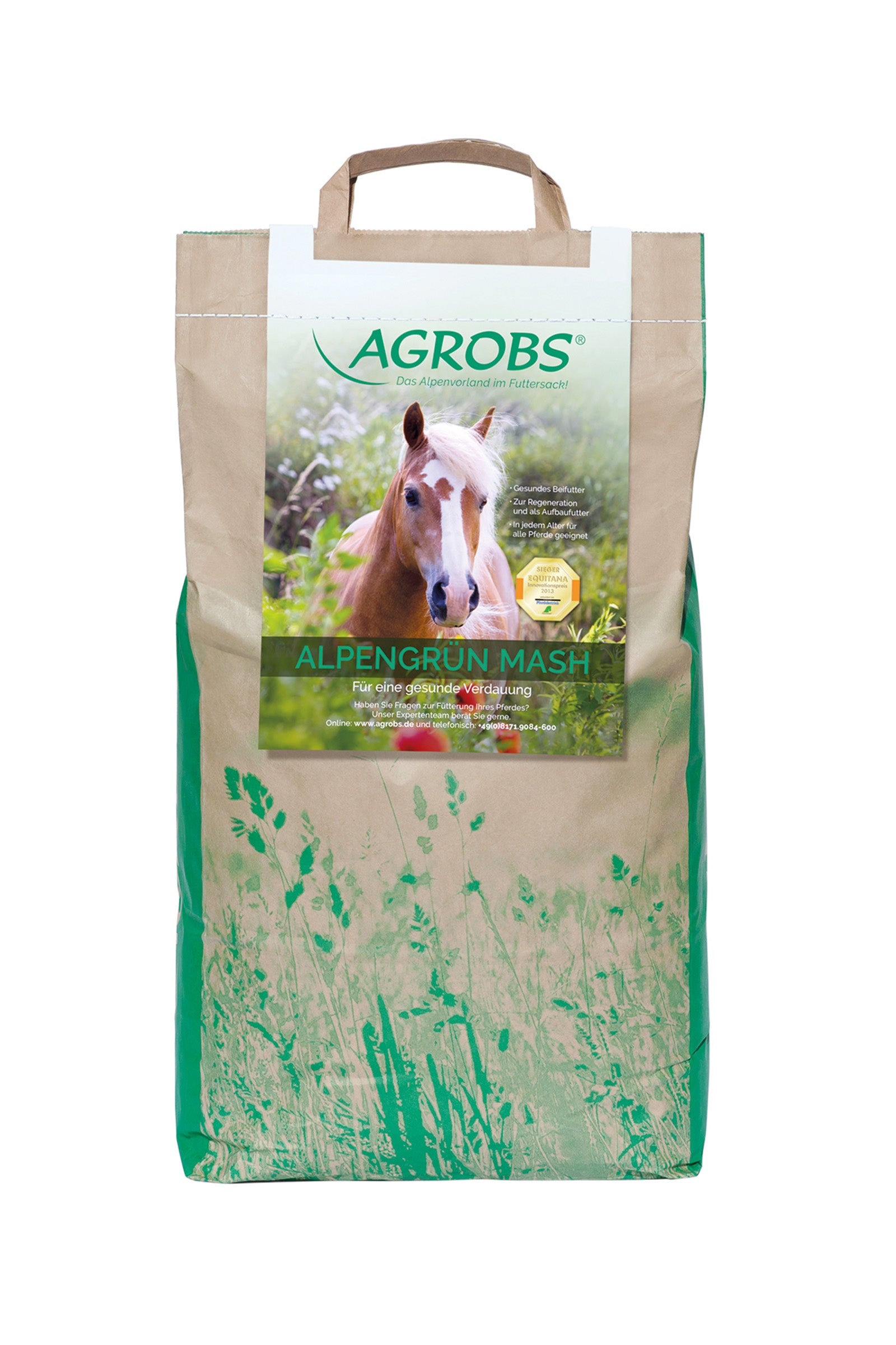 Agrobs Alpengrün Mash 5kg Refill Pack Horse Feed & Nutrition