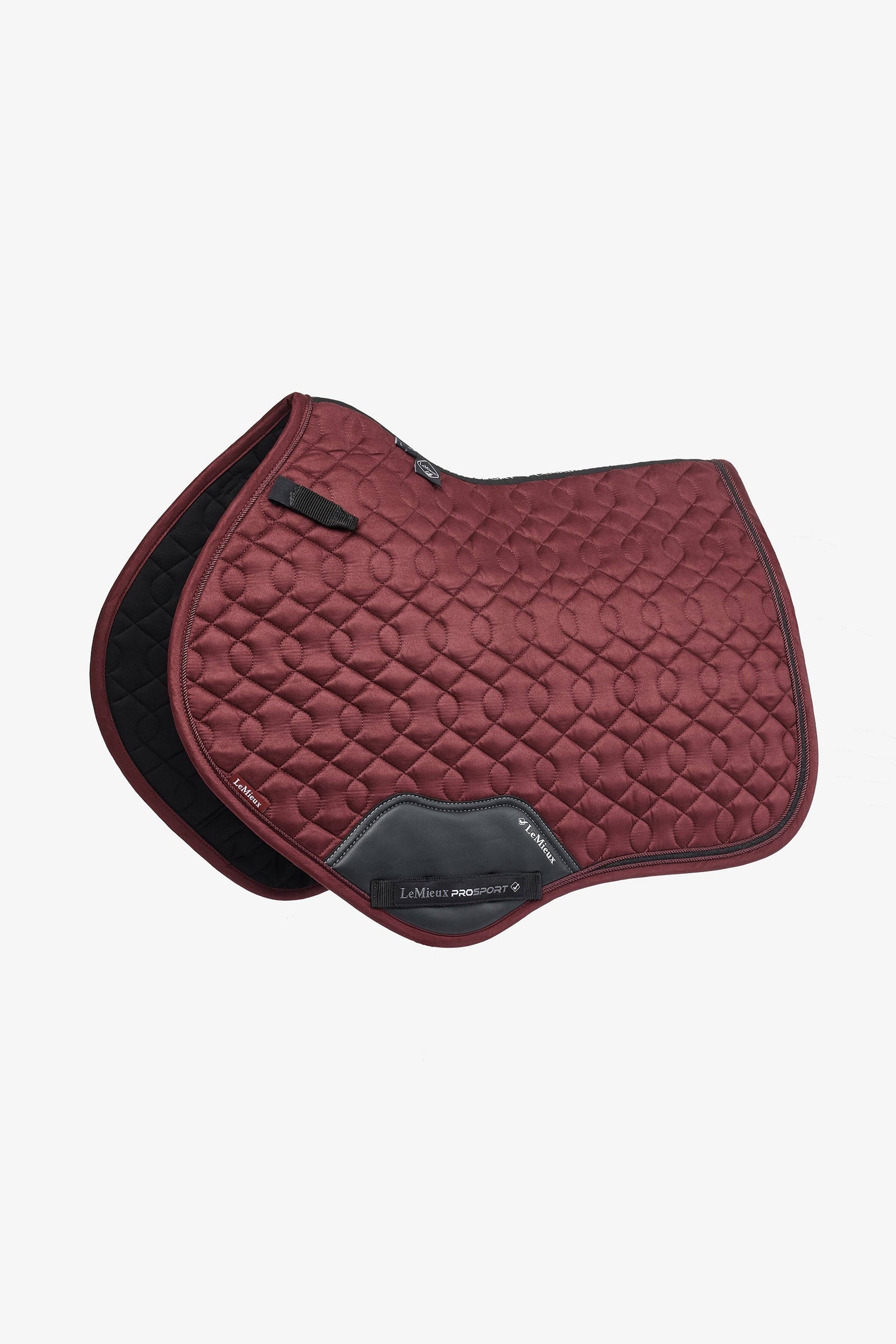 LeMieux Tapis de selle saut d'obstacles Daim Close Contact Cristaux Tapis de selle