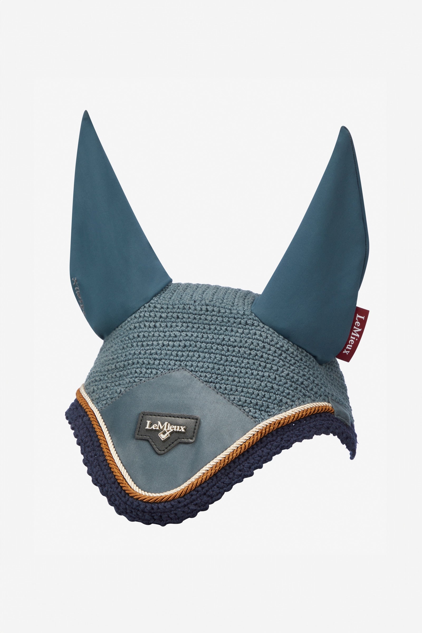 LeMieux Loire Bonnet anti-mouches en satin Tapis de selle