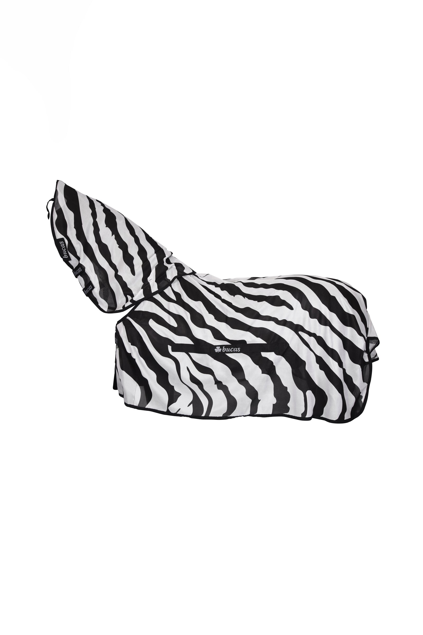 Bucas Buzz-Off Zebra couverture anti-mouches avec couvre-cou amovible Couvertures cheval