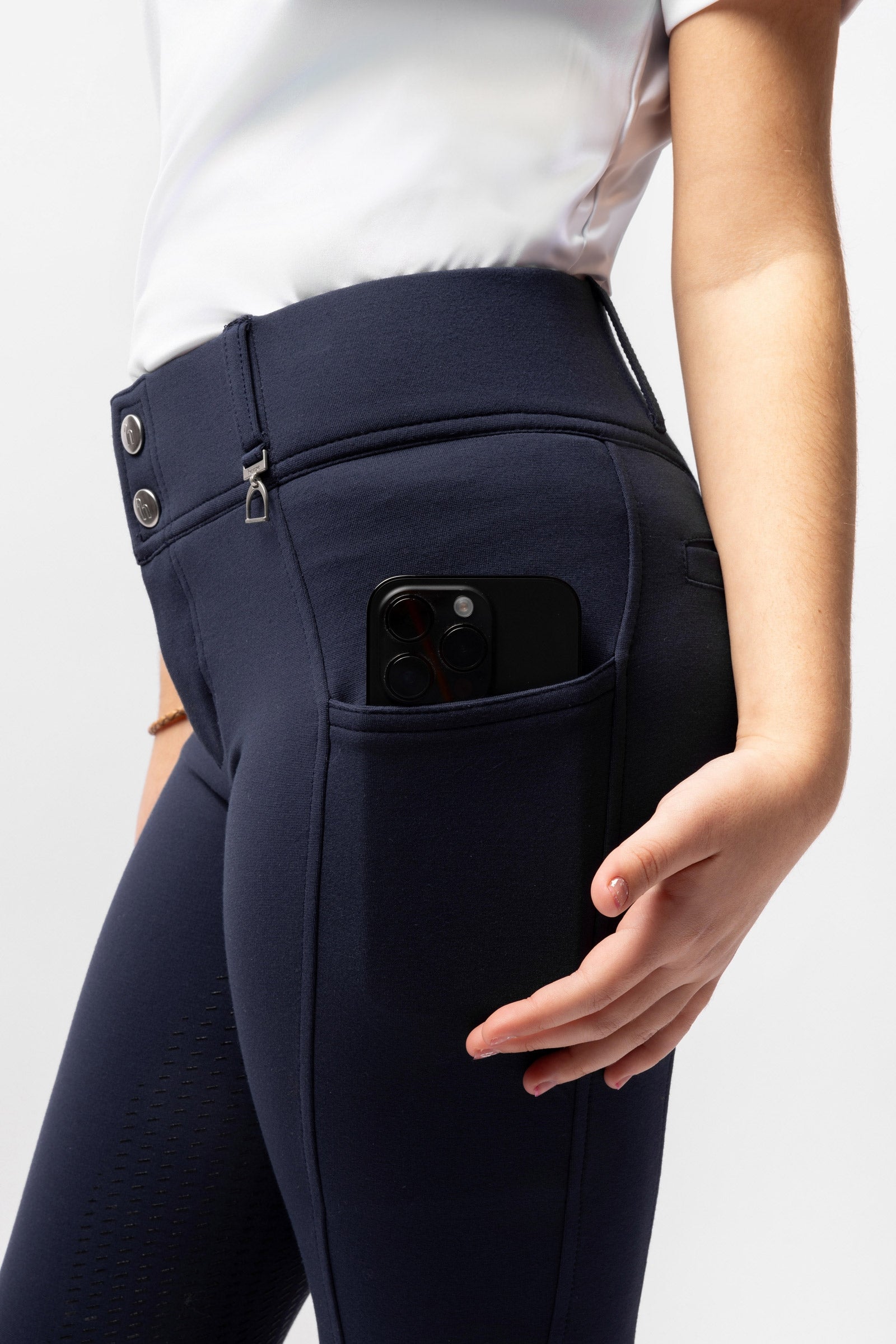 Horze Mira Kids´ Full Grip Breeches Kids Apparel