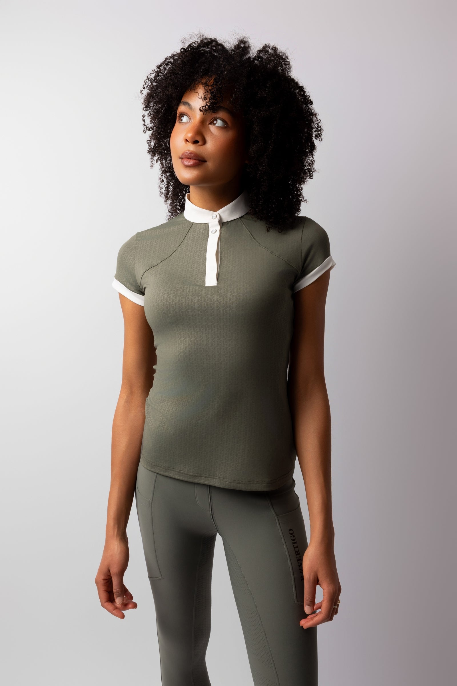 B Vertigo Liv Chemise de concours scintillante pour femmes Vêtements d'équitation femme