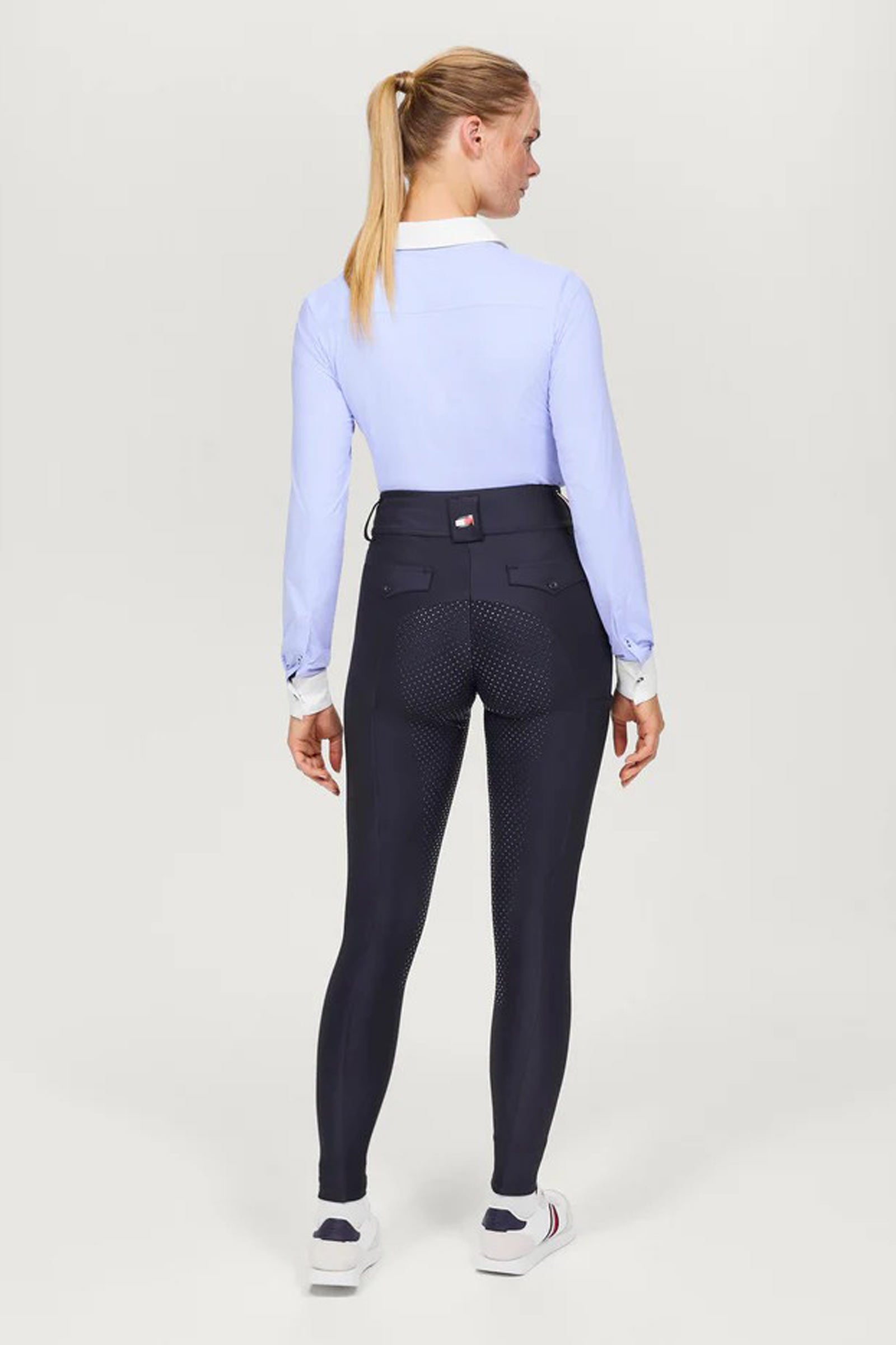 Tommy Hilfiger Equestrian Highland pantalon d'équitation hybride à fond intégral pour femme Womens Breeches