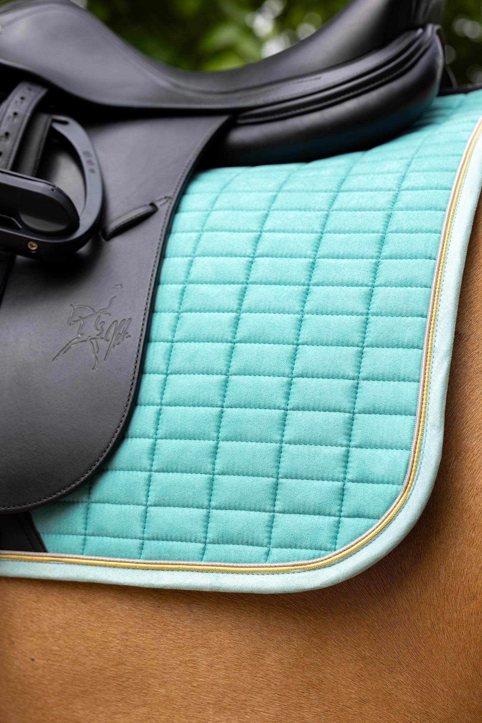 LeMieux Suede Square Dressage Saddle Pad Saddle Pads