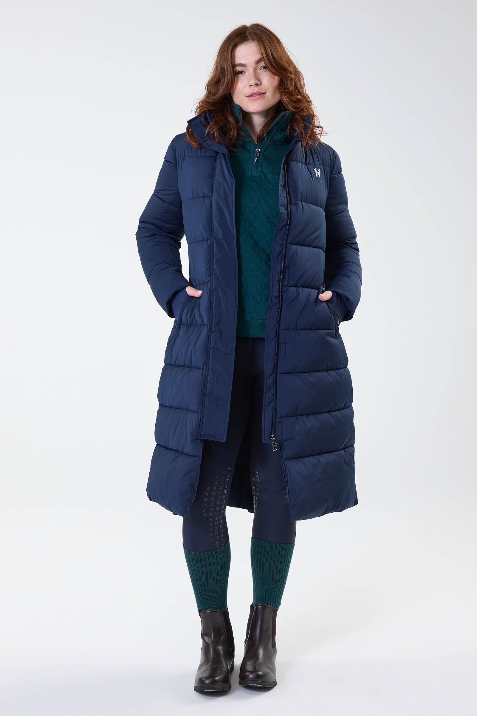 Horseware Verve manteau long matelassé pour femme Vêtements d'équitation femme
