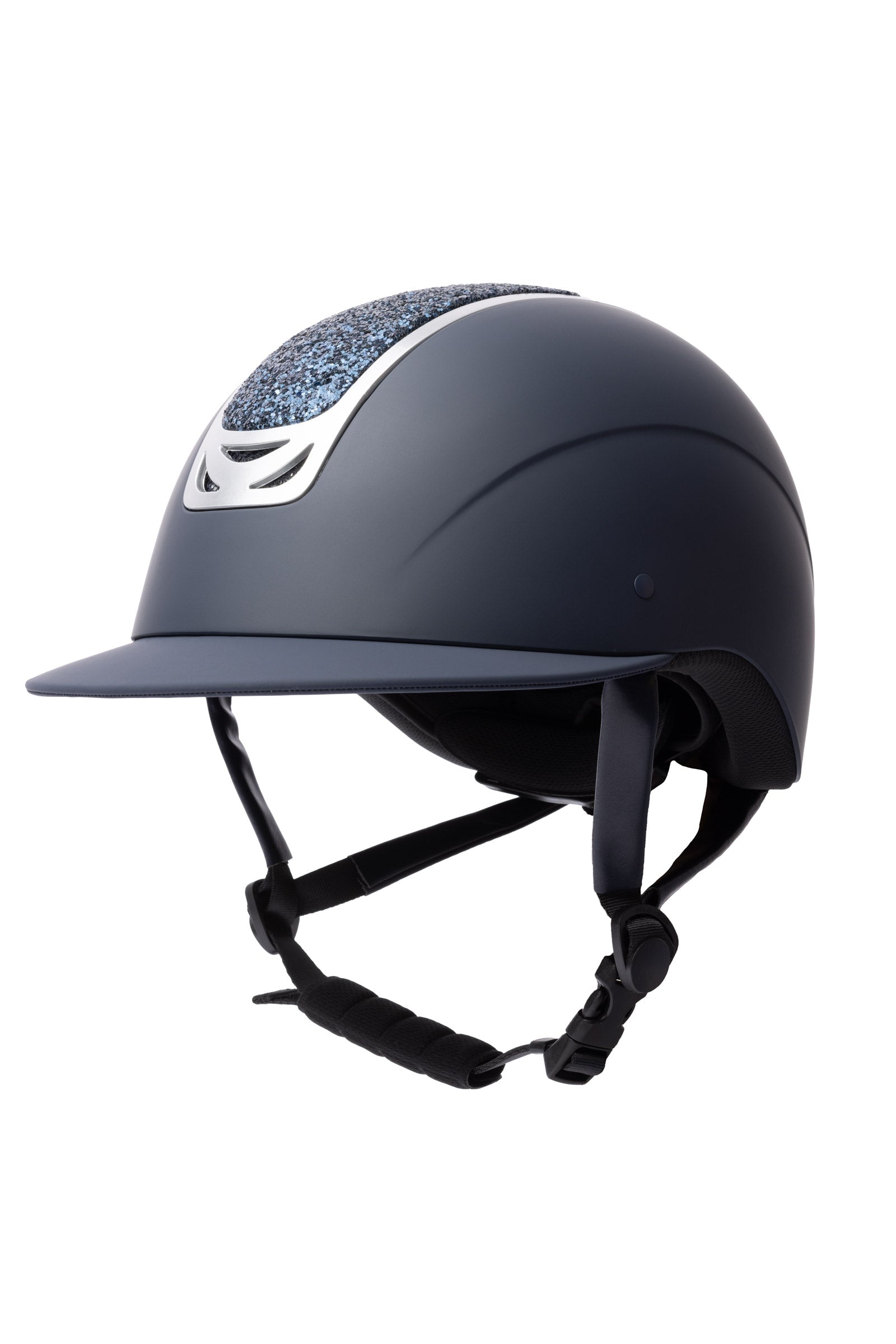 Horze Arix II Casque d'équitation avec ornement en cristal Casques & Gilets de protection