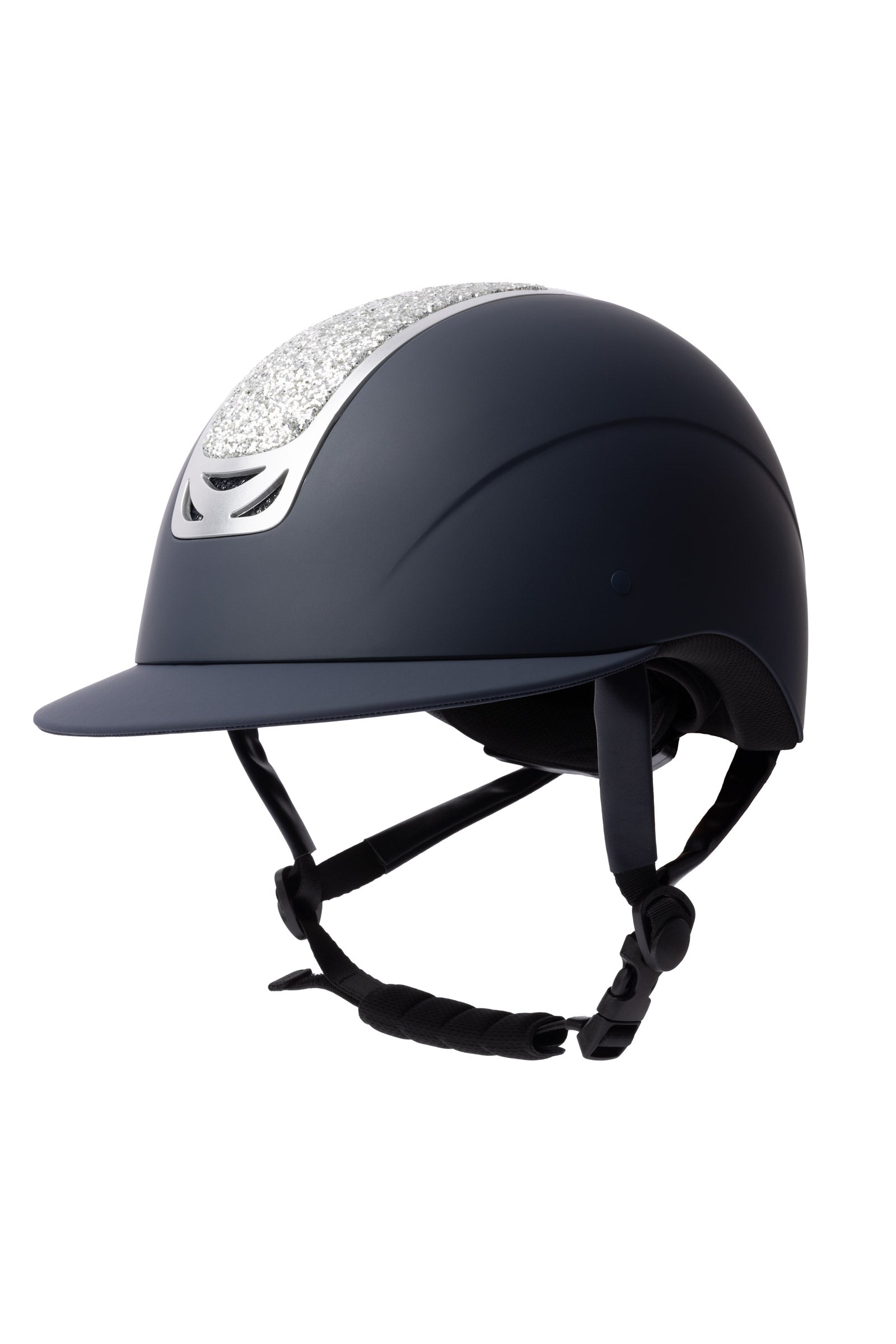 Horze Arix II Casque d'équitation avec ornement en cristal Casques & Gilets de protection