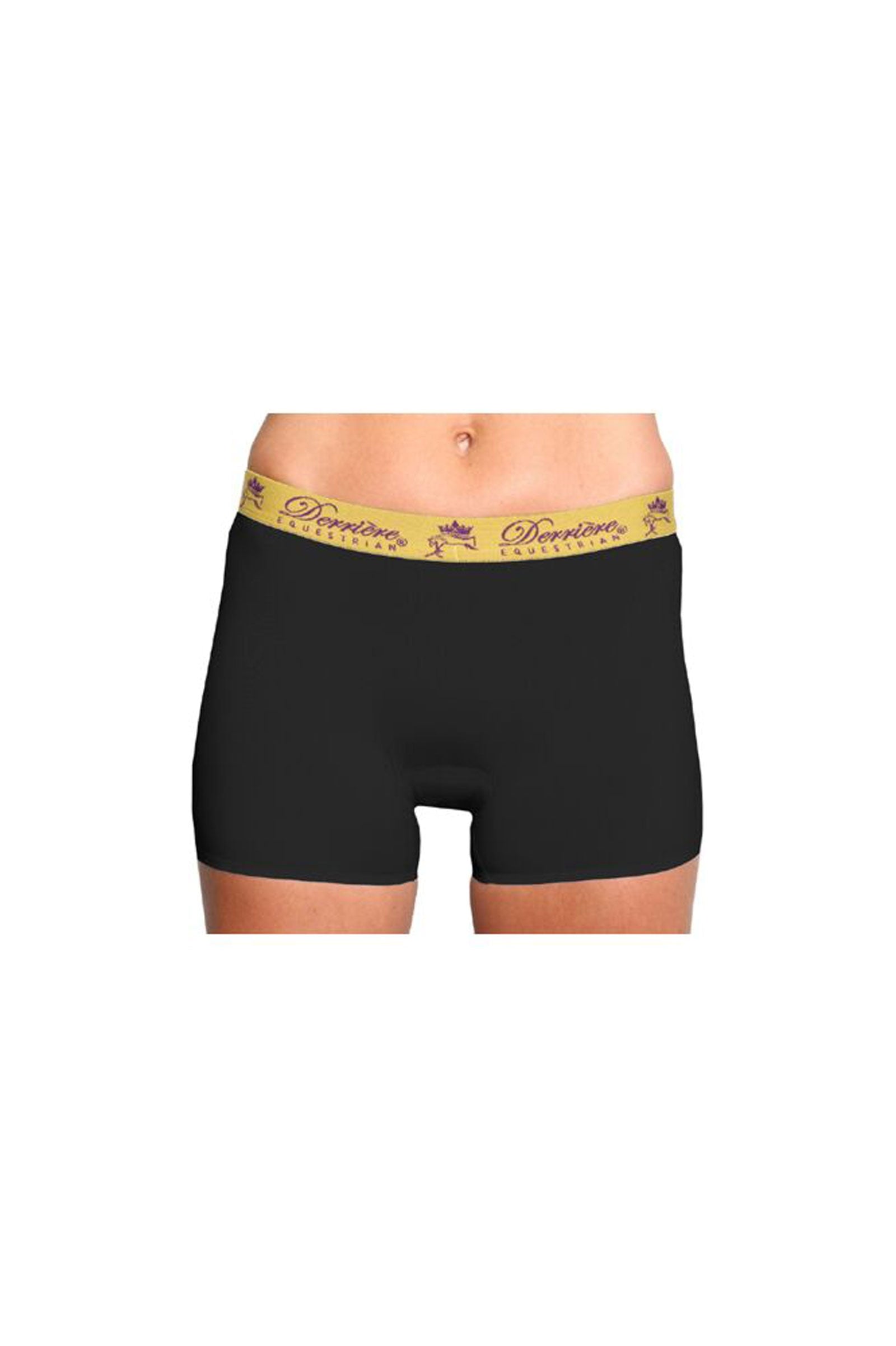 Derriere Equestrian Culotte Shorty sans coutures , femme Nouveau modèle Sans jacquard Vêtements d'équitation femme
