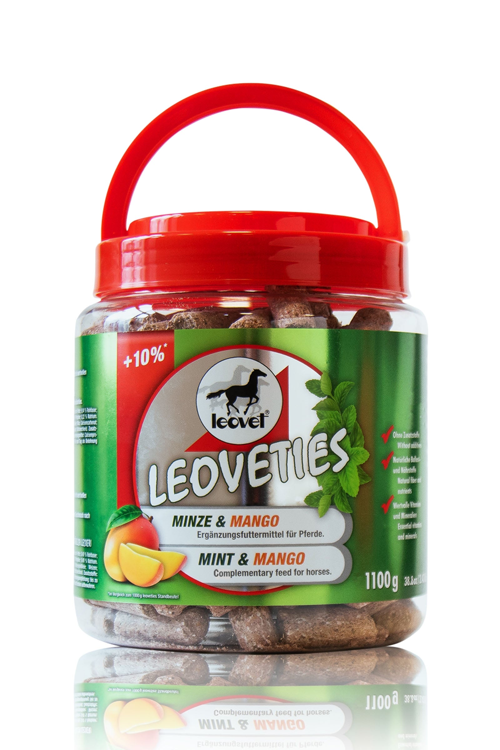 Leovet Leoveties Menthe & Mangue, 1,1kg Horse Feed & Nutrition