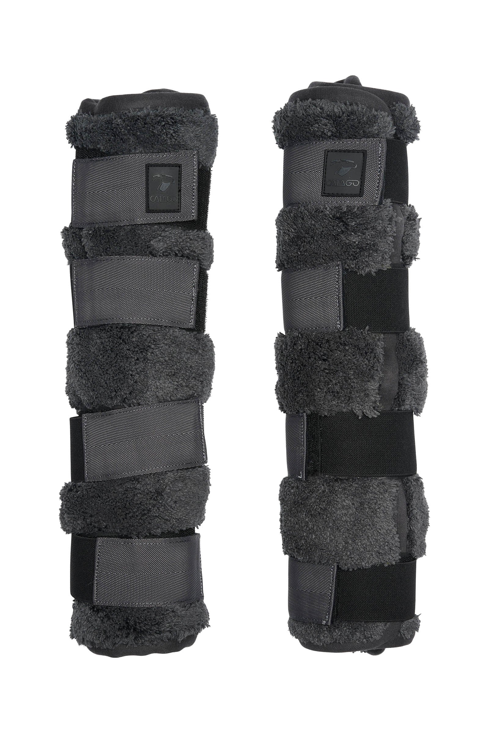 Premier Equine QuickDry Leg Wraps – Protège-jambes Cheval, Noir, Neufs
