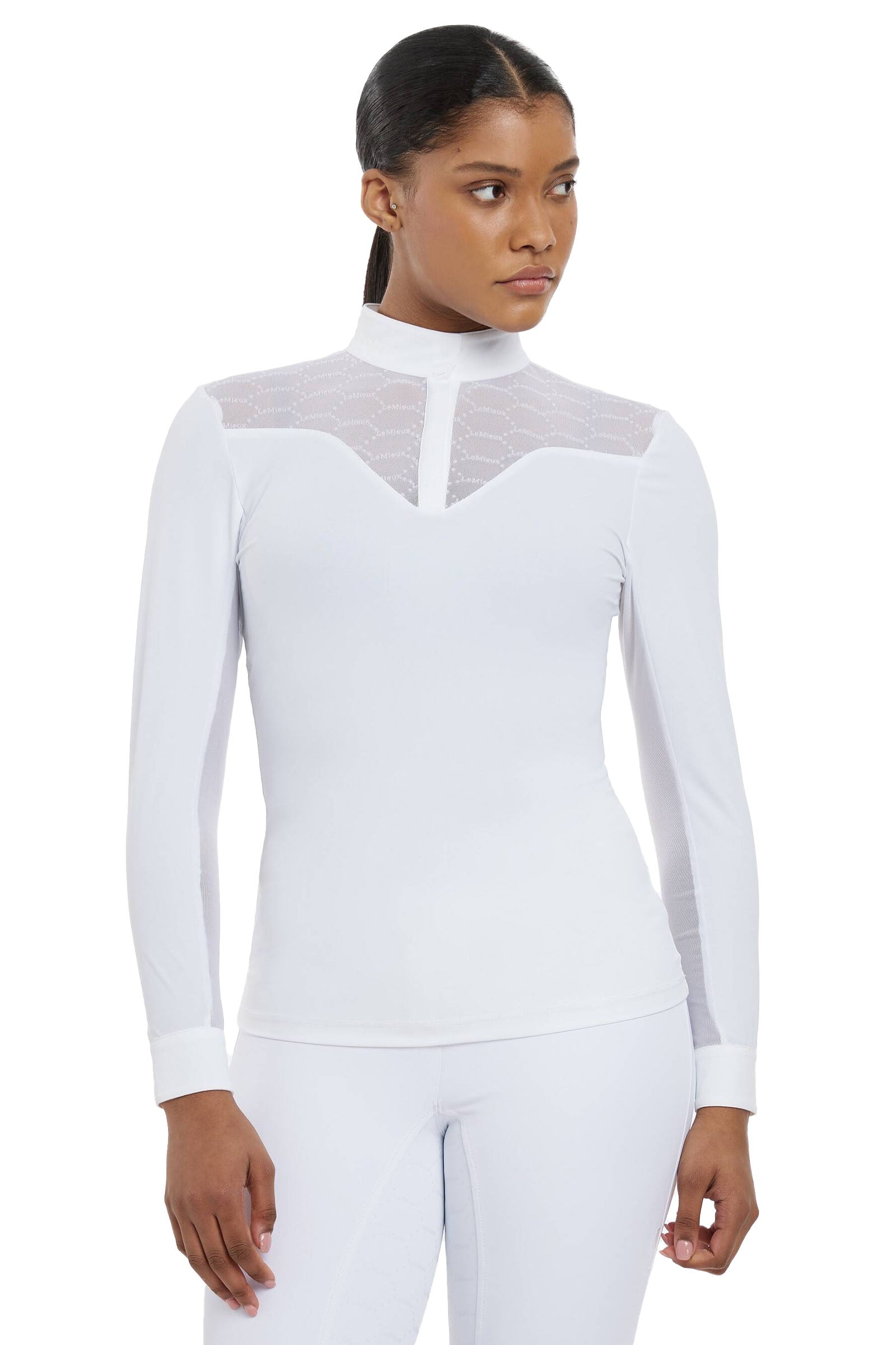 LeMieux Emily chemise de concours à manches longues Vêtements d'équitation femme