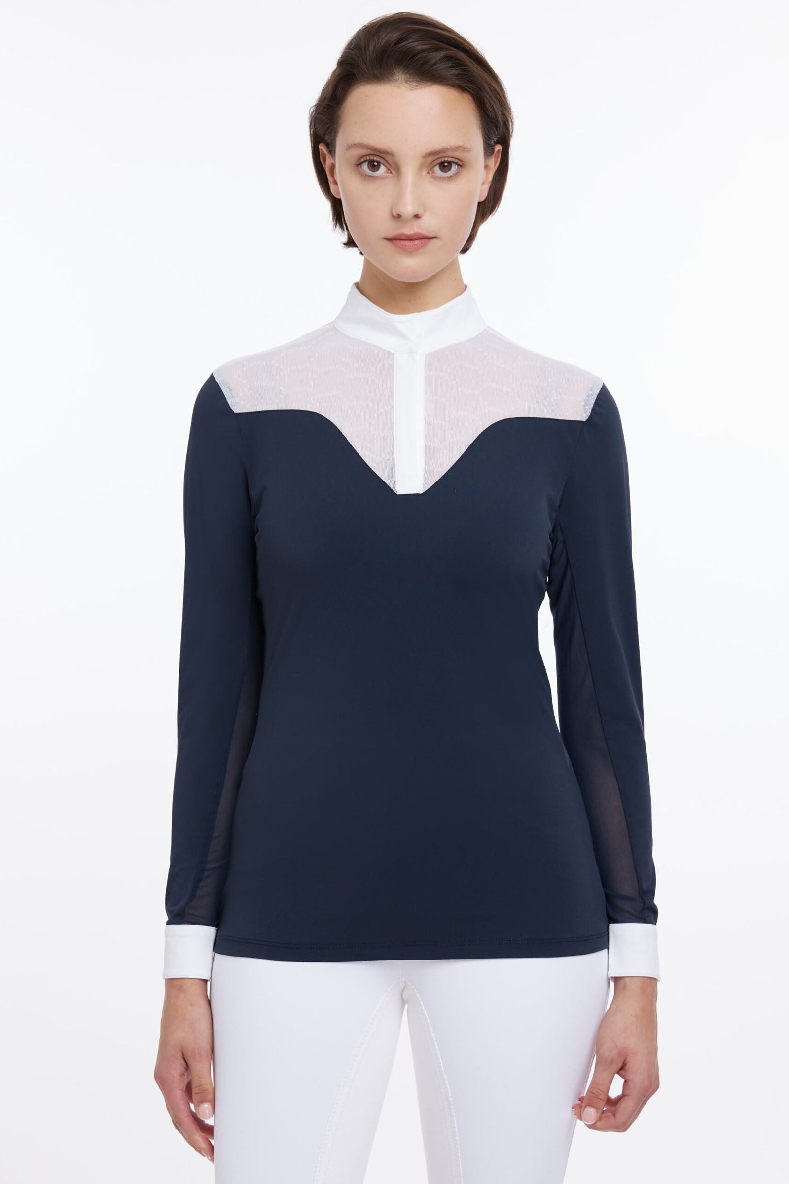 LeMieux Emily chemise de concours à manches longues Vêtements d'équitation femme