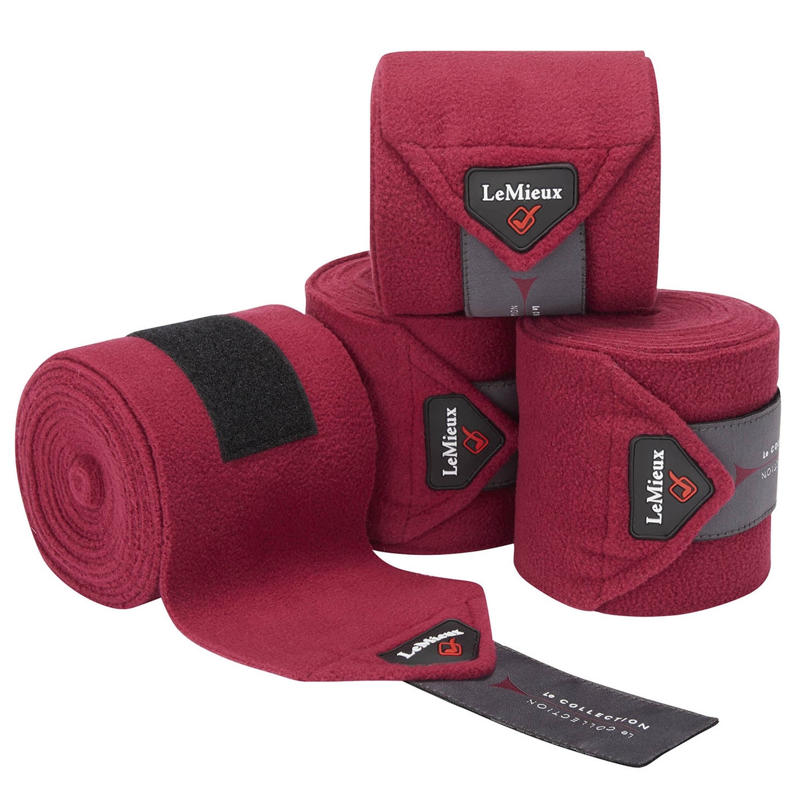 LeMieux Bandes de polo luxe , ensemble de 4 pièces Leg Protection & Hoof Protection for Horses