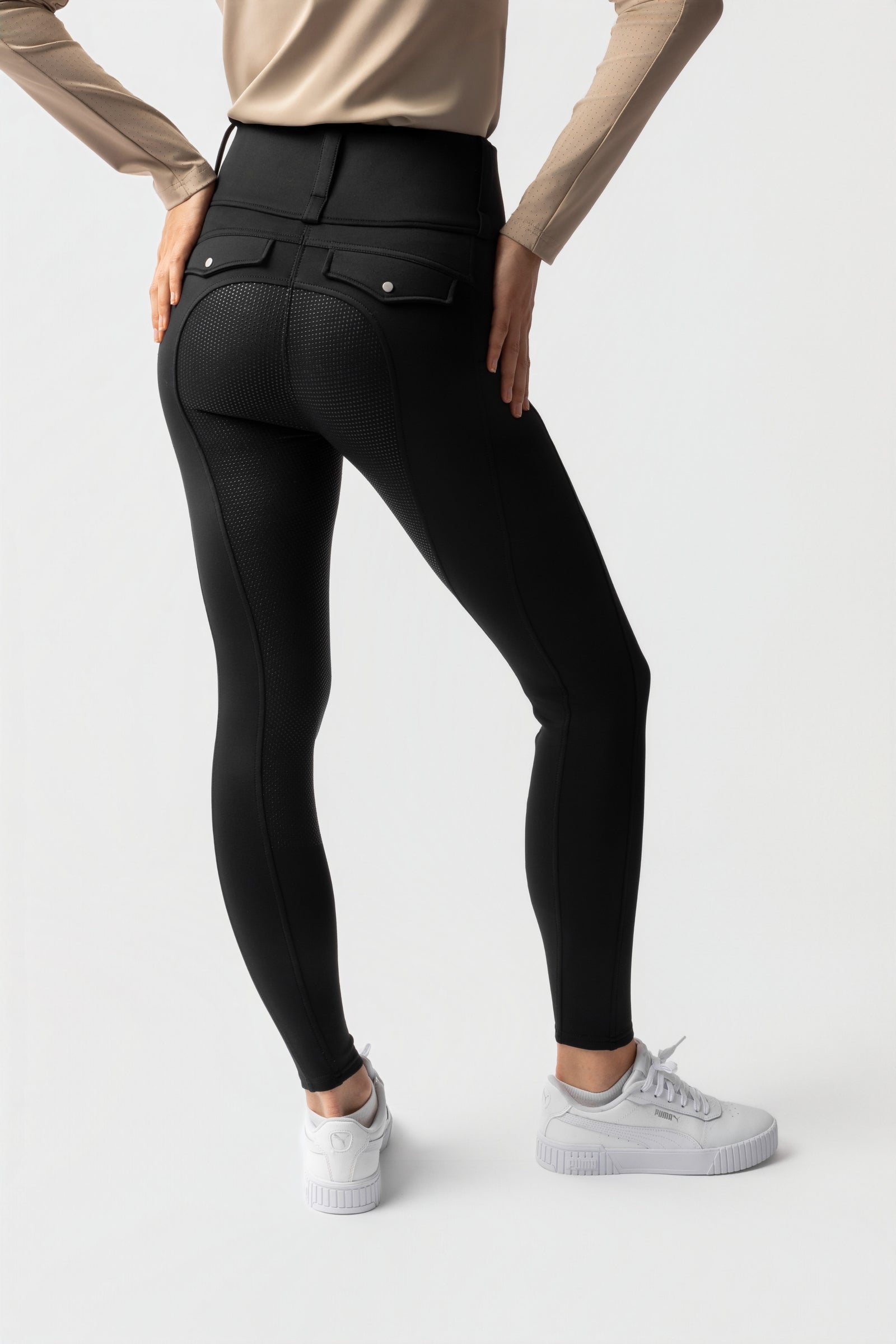 Horze Anya Thermotights Hybrides avec Fullgrip Womens Breeches