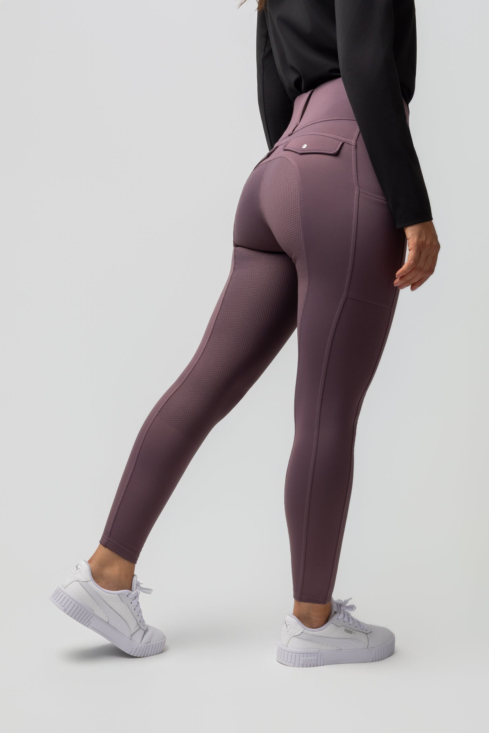Horze Anya Thermotights Hybrides avec Fullgrip Womens Breeches