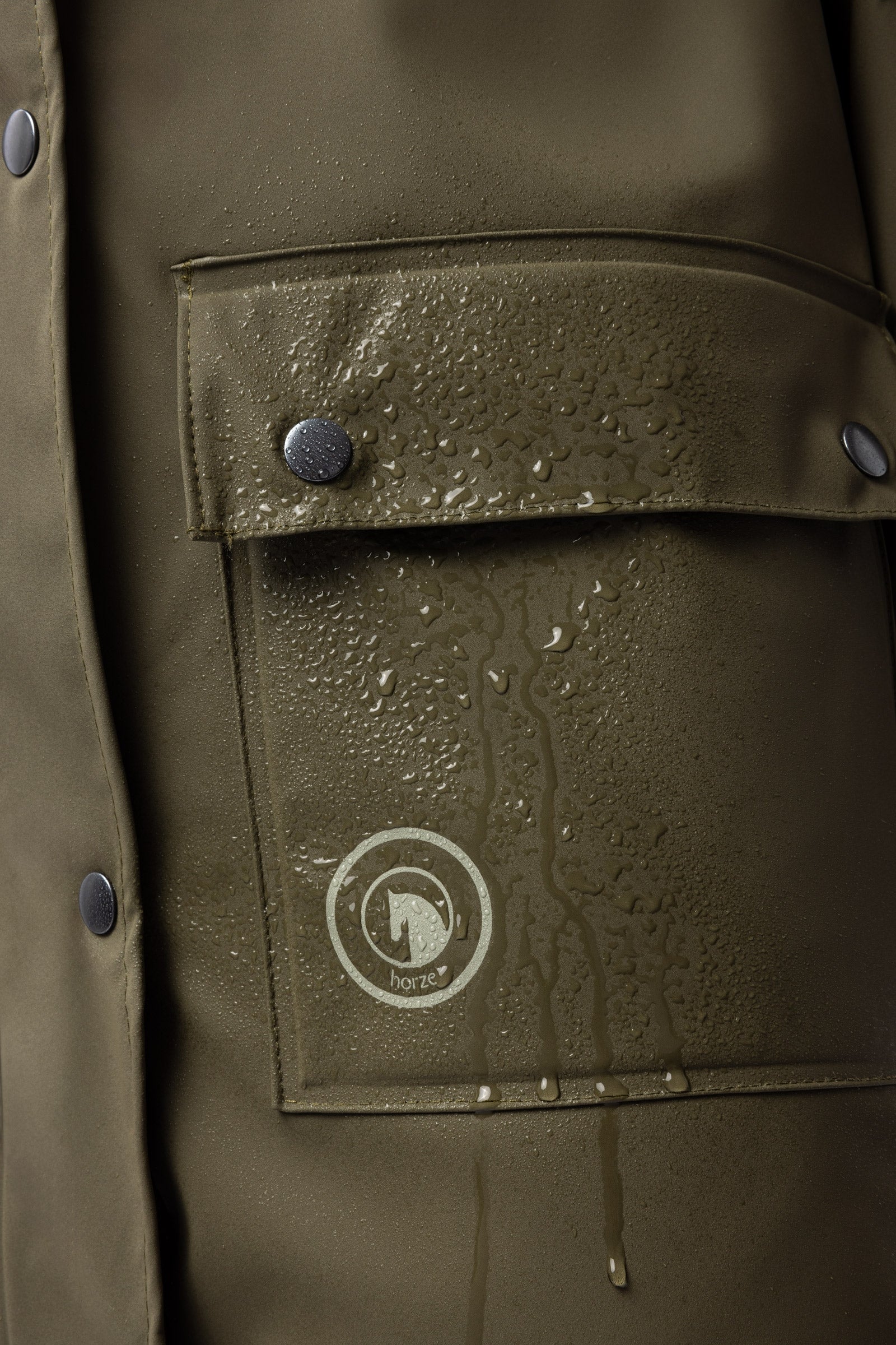 Horze Elise Raincoat with Padded Lining Women’s Riding Clothing