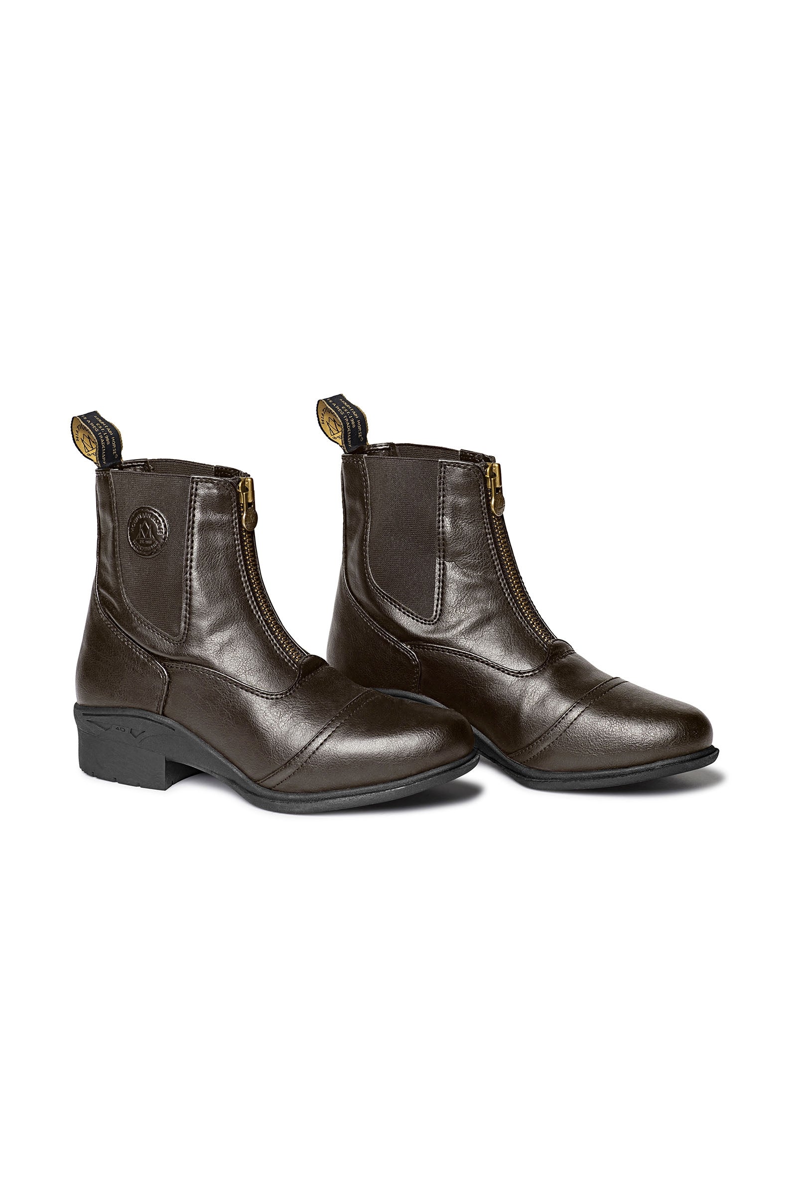 Mountain Horse Veganza Bottes Paddock avec Fermeture Éclair Bottes d'équitation & chaps