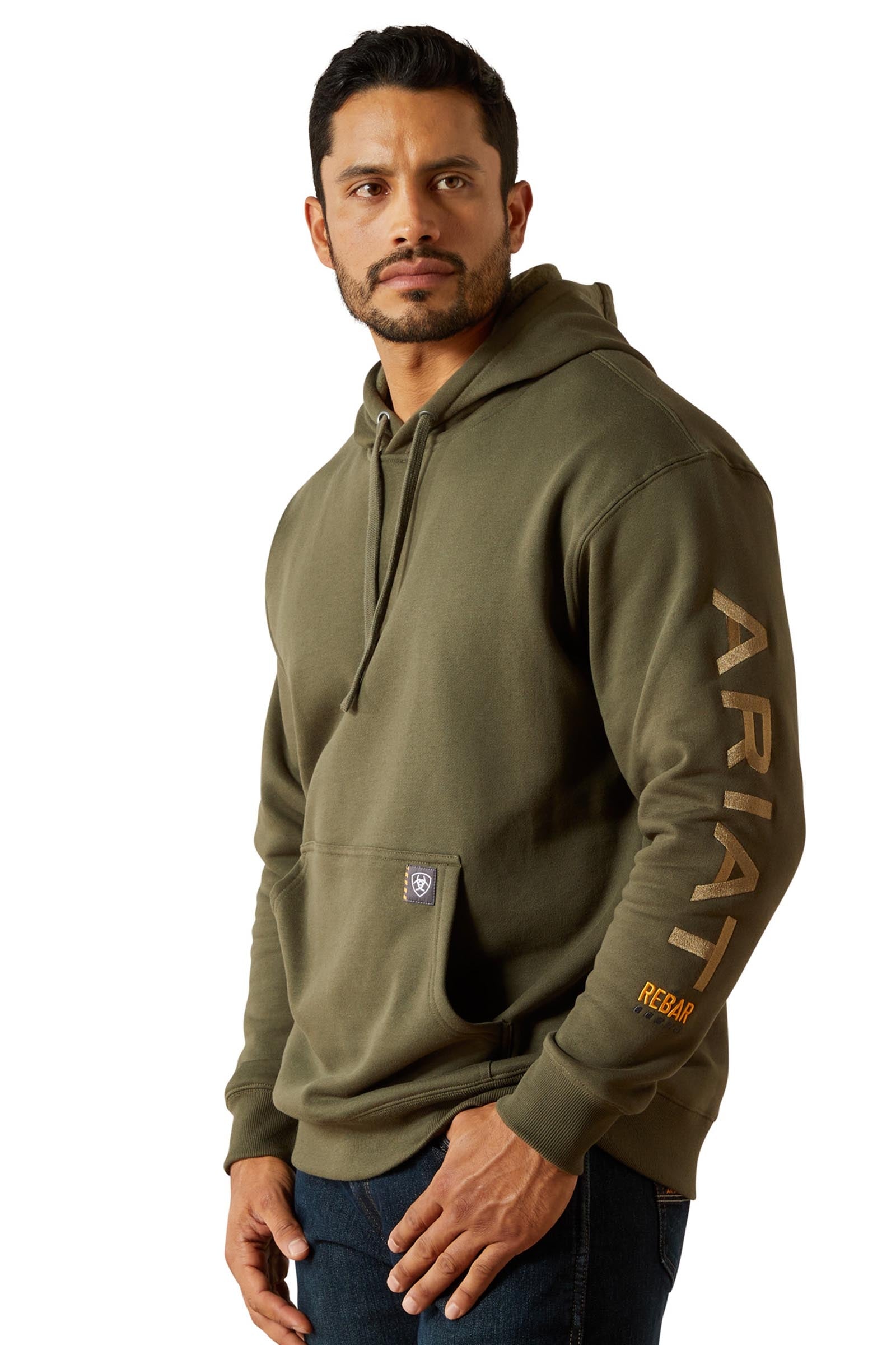 Ariat Rebar sweat à capuche pour homme avec imprimé graphique Vêtements d'équitation homme