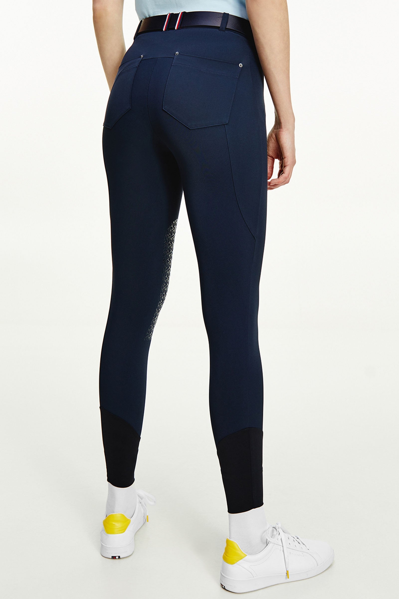 Tommy Hilfiger Equestrian Pantalon d'équitation concours kneegrip Style pour Femmes Womens Breeches